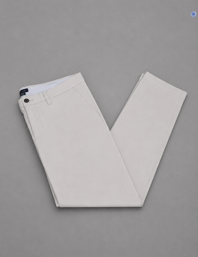 Tommy Hilfiger Beige Regular Fit Stretch Chinos 36"
