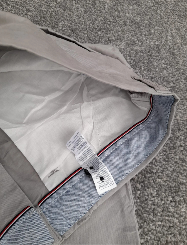 Tommy Hilfiger Beige Regular Fit Stretch Chinos 36" image 2