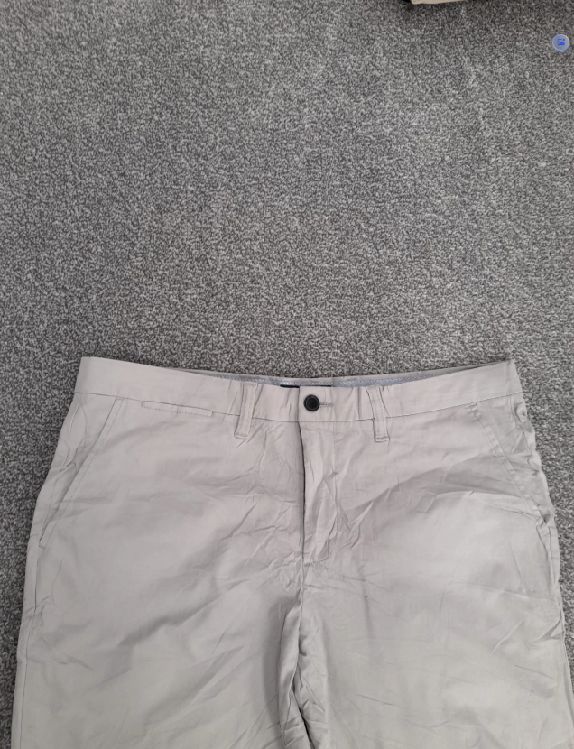 Tommy Hilfiger Beige Regular Fit Stretch Chinos 36" image 7