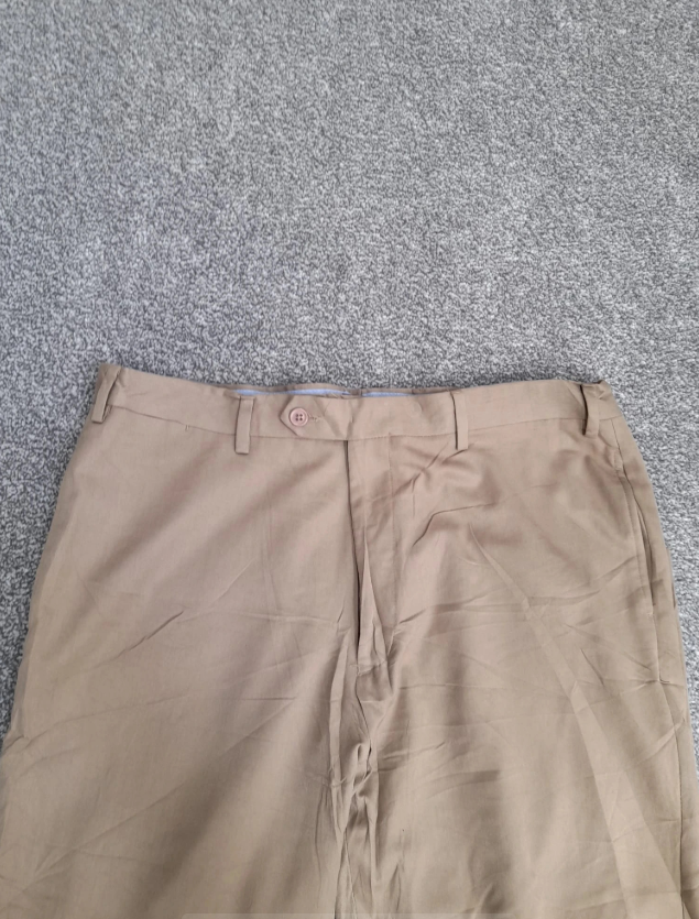 Tommy Hilfiger Beige Chino Trousers Cotton Blend 38" image 5