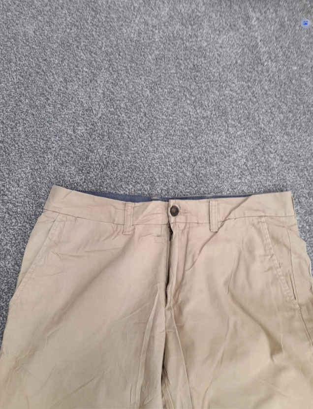 Tommy Hilfiger Men's Beige Tailored Fit Chinos 32" image 8