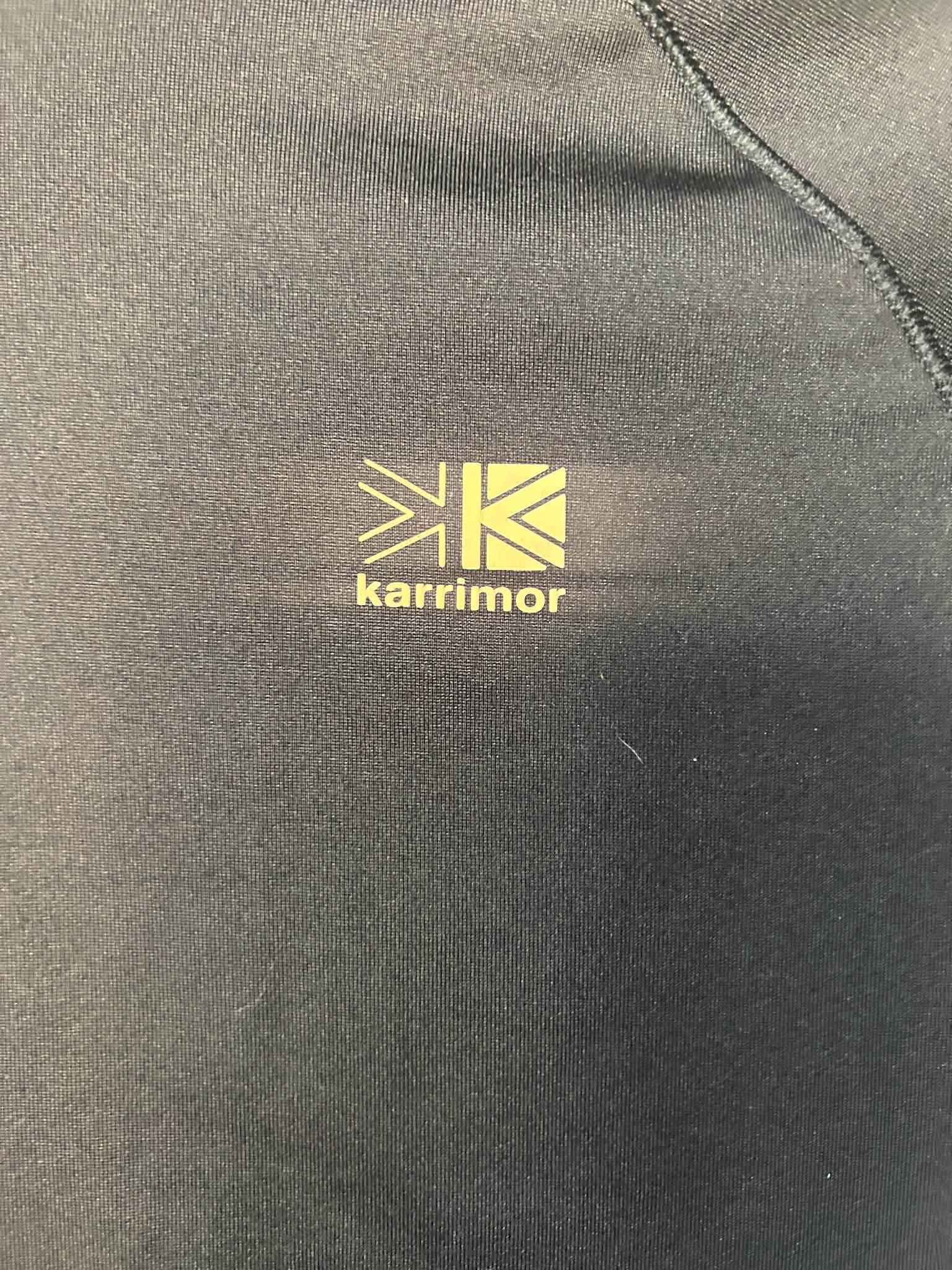 Karrimor Black X-Lite Hoodie UK 14 Lightweight Thermal baselayer great preowned condition image 5