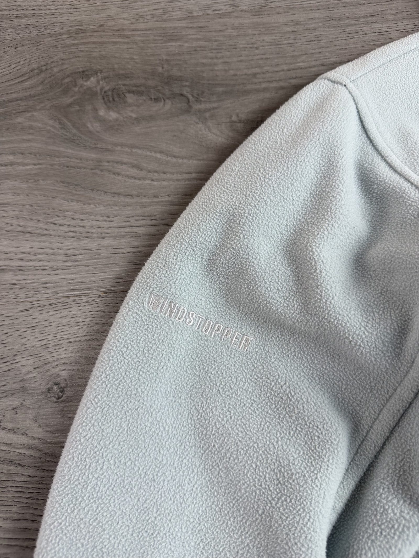 Berghaus Women's Light blue Windstopper Fleece Jacket Size 8 image 2