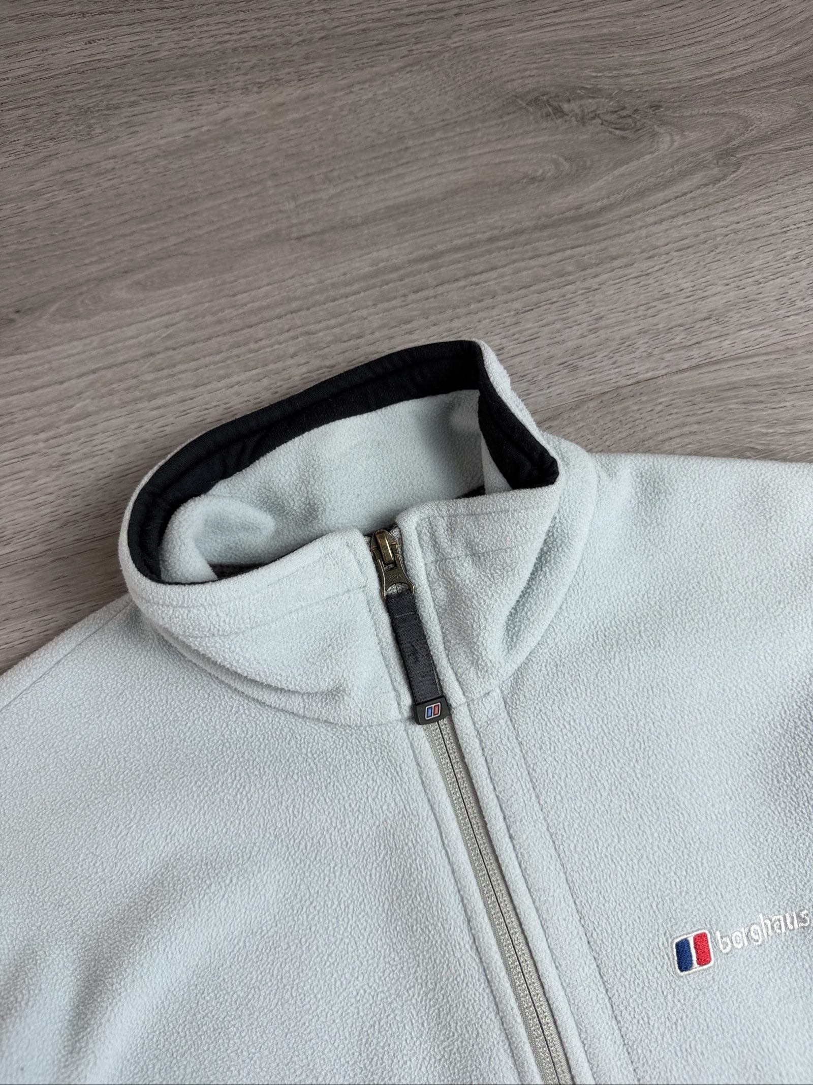 Berghaus Women's Light blue Windstopper Fleece Jacket Size 8 image 4