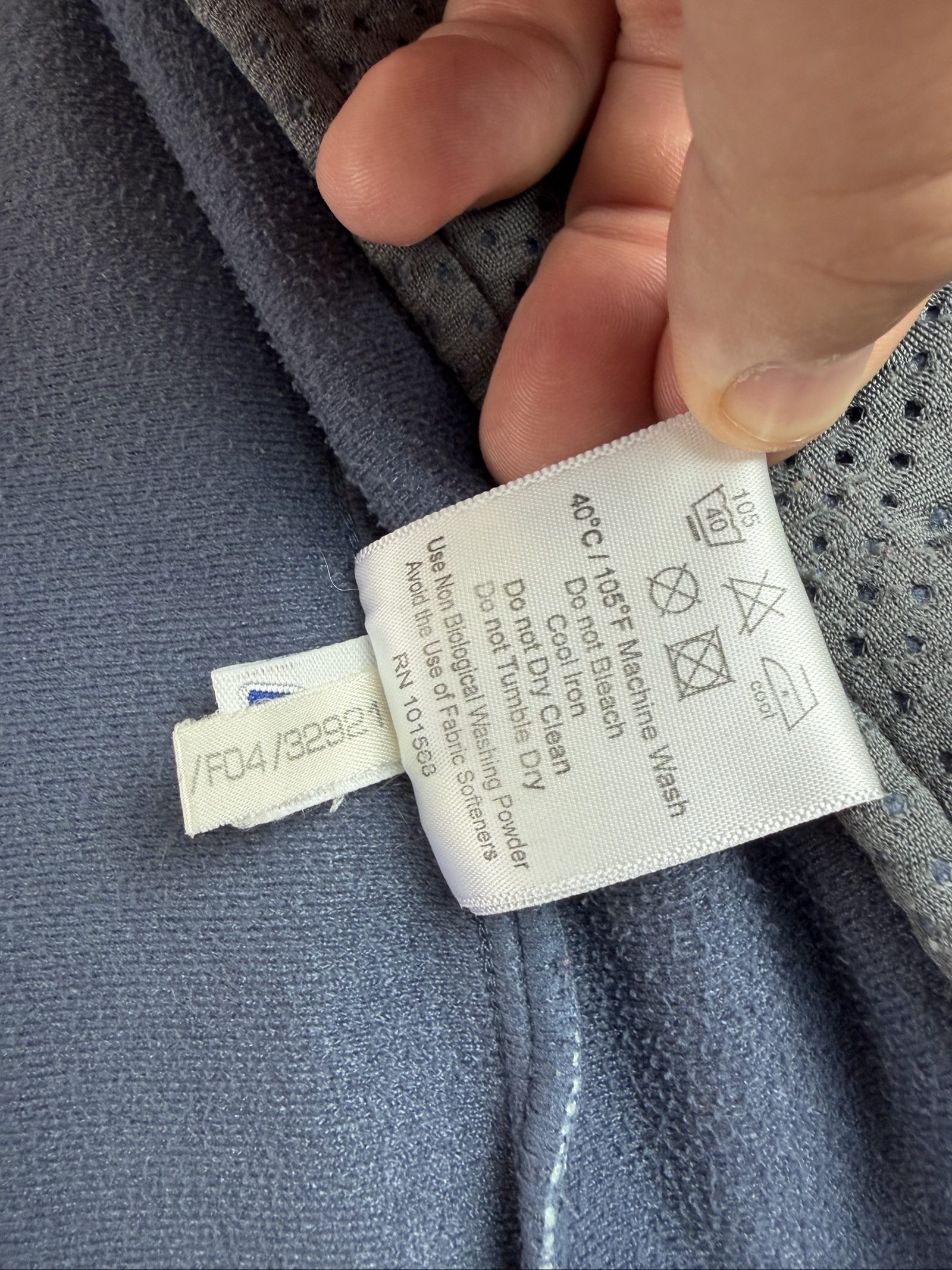 Berghaus Women's Light blue Windstopper Fleece Jacket Size 8 image 10
