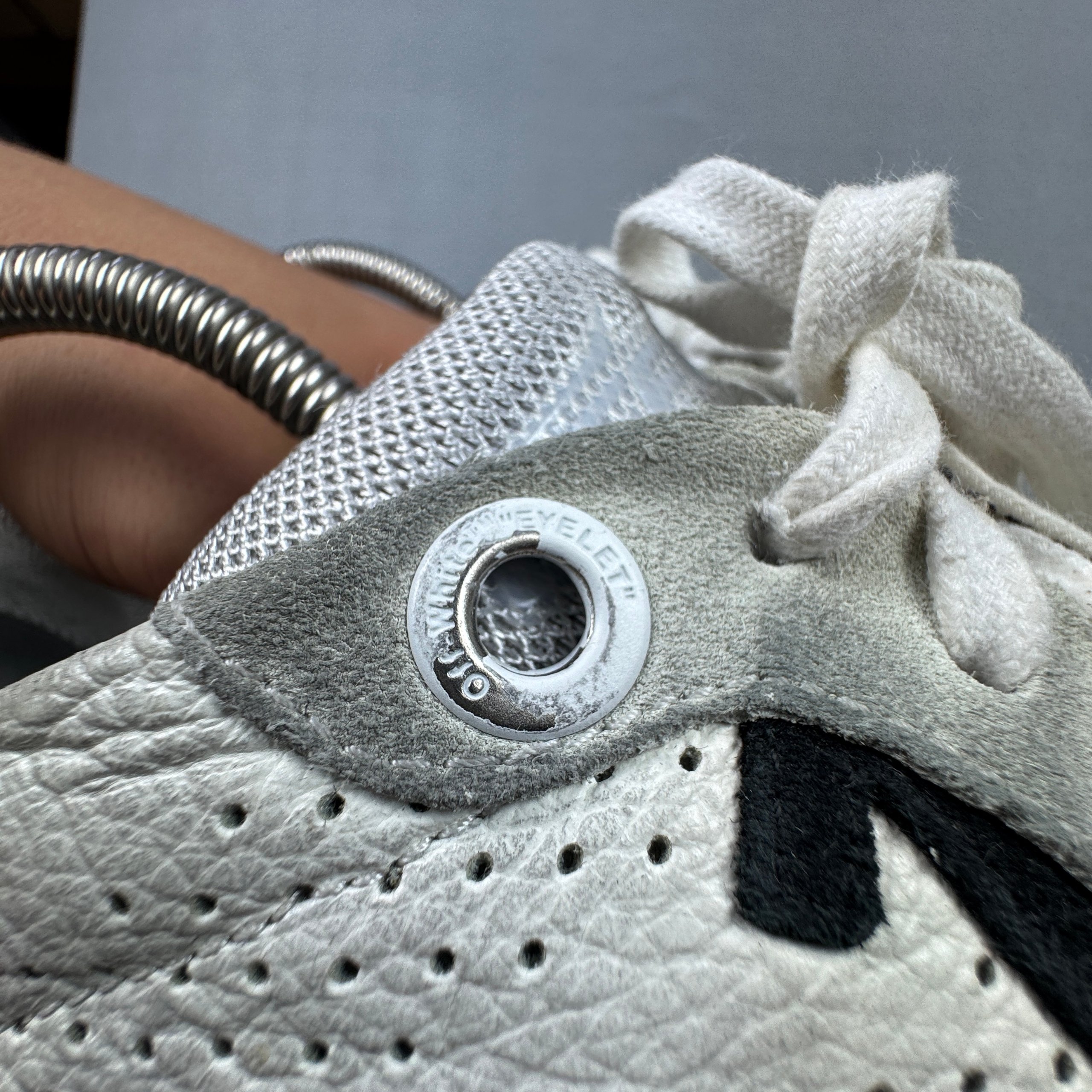 Off-White Cup Sole 3.0 White & Beige Leather Sneakers Size 43 / 27.5cm image 8