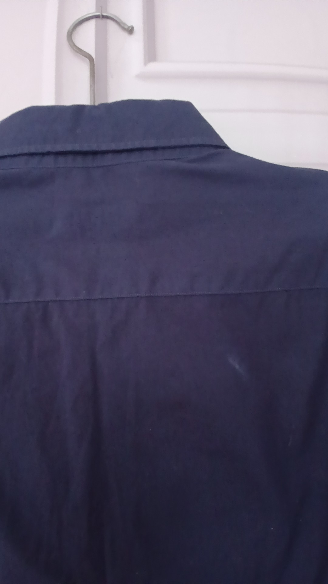Massimo Dutti Navy Finest Fabric Shirt XL Longsleeve image 6