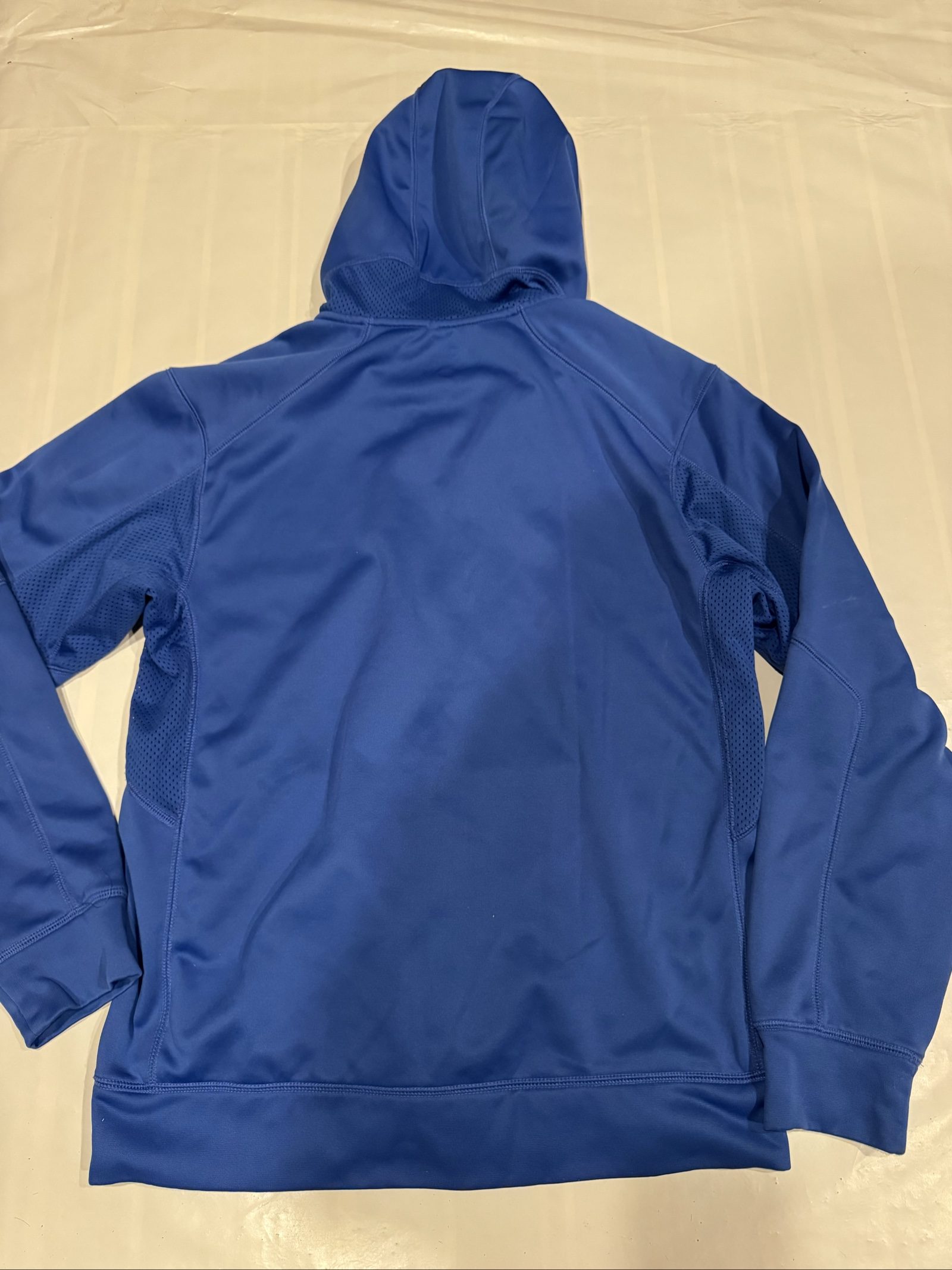 Nike Blue Full-Zip Hoodie Small Lightweight image 7