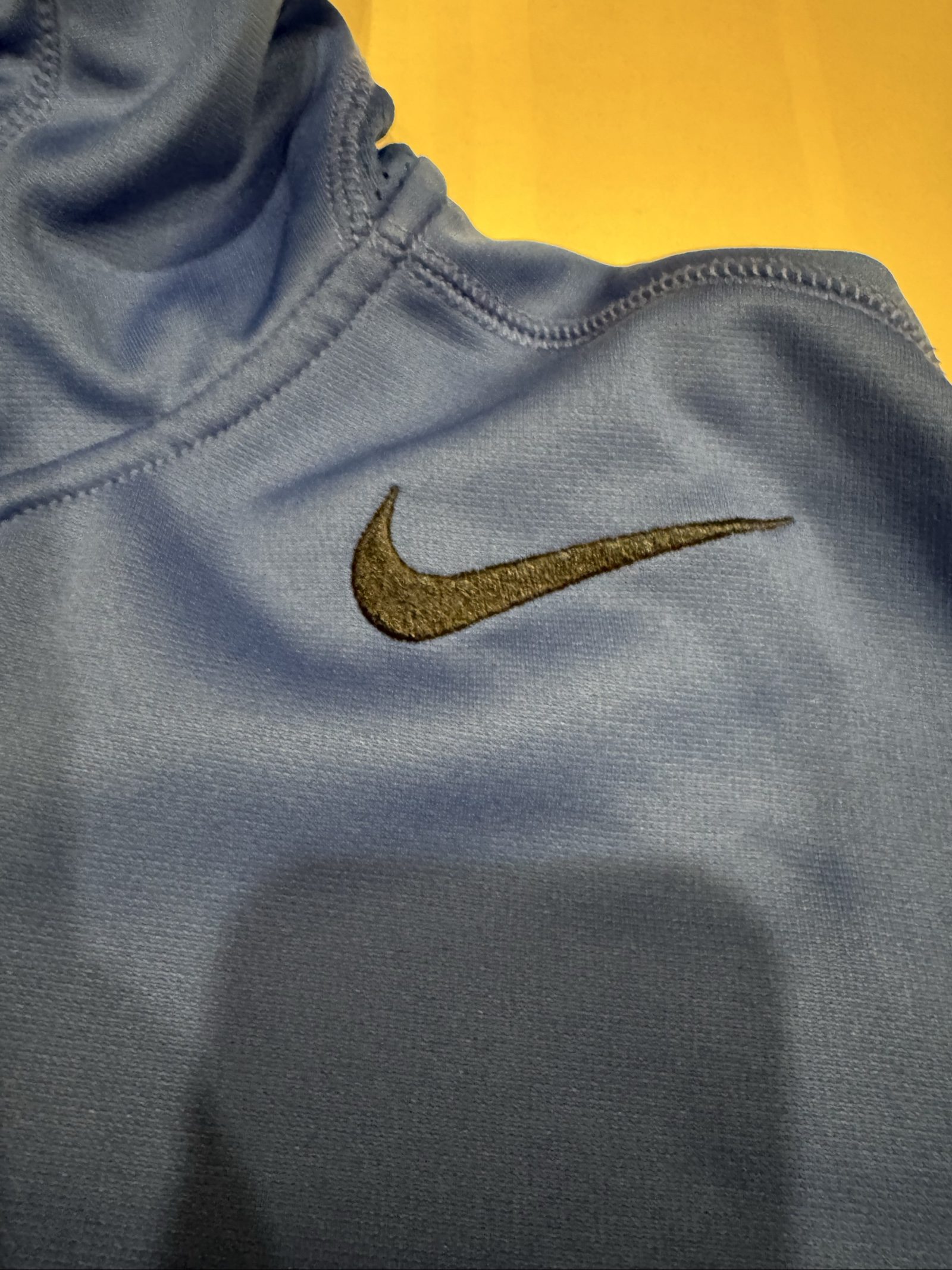 Nike Blue Full-Zip Hoodie Small Lightweight image 3