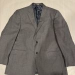 JoS A. Bank Suit Jacket - Gray - XL 44 Reg/ 38 Waist - 100% Wool
