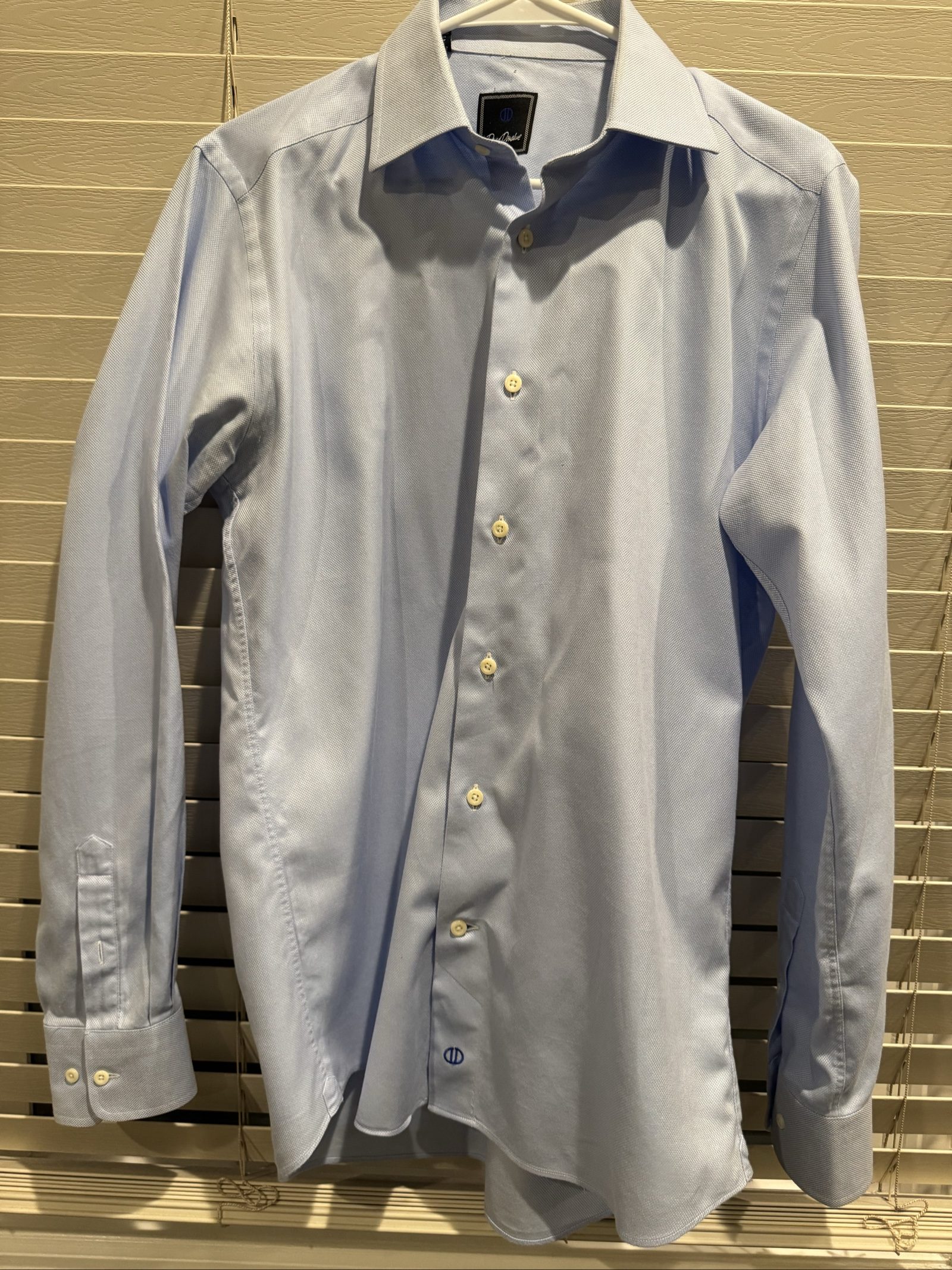 Jos A Bank Men Grey Wool Suit Jacket 44 Regular image 10