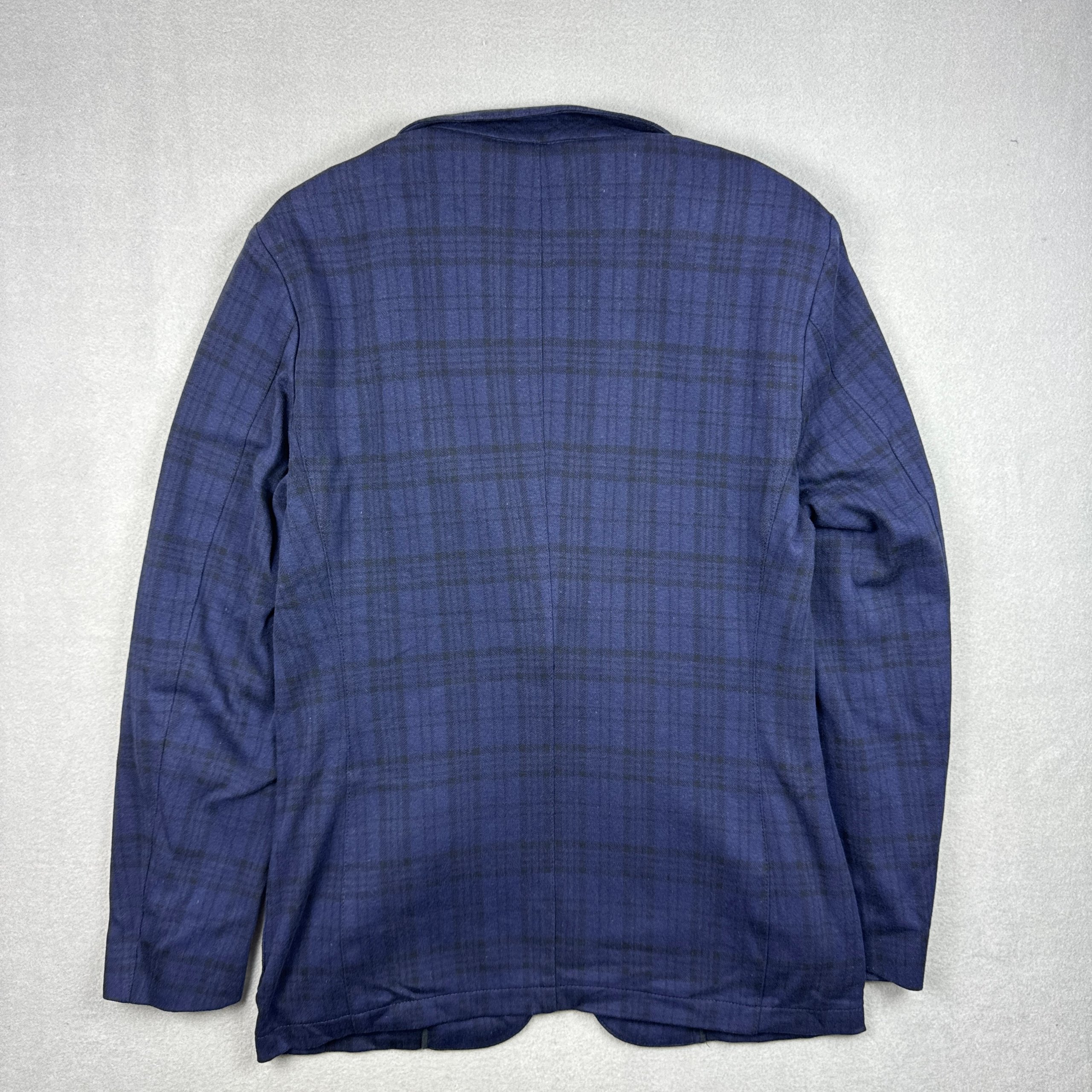Men`s Strellson Navy & Black Checked Slim Fit Blazer Size 50 / M image 2