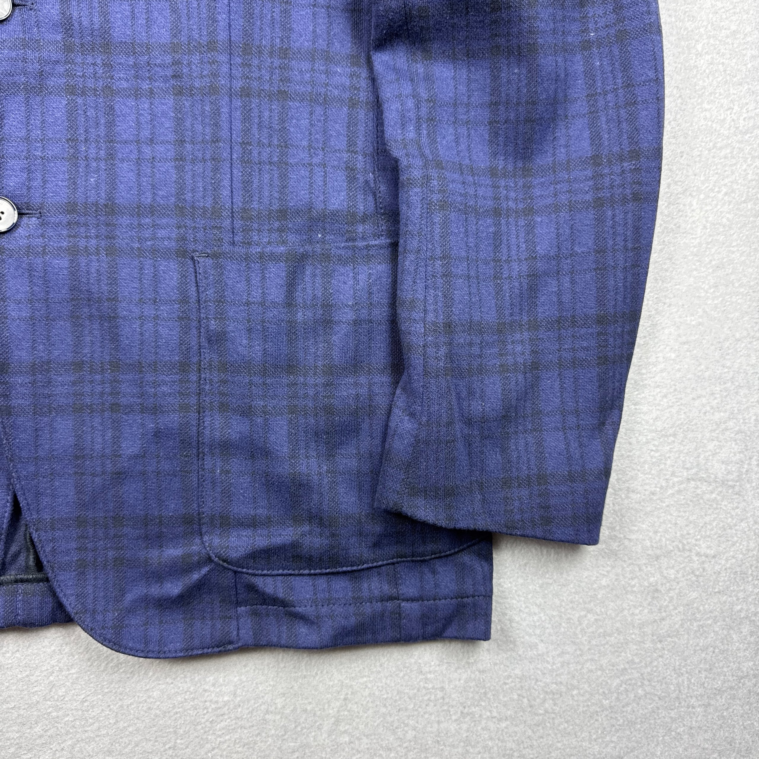 Men`s Strellson Navy & Black Checked Slim Fit Blazer Size 50 / M image 6