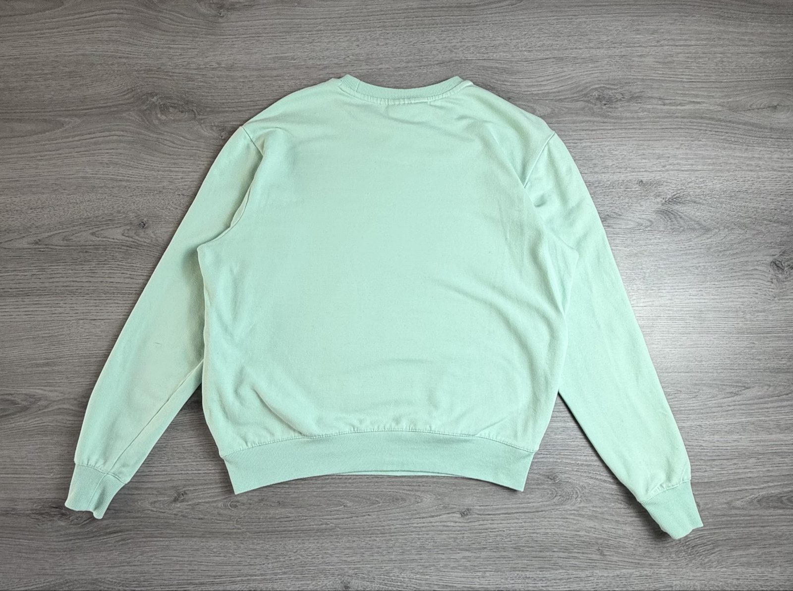 Fila Mint Green Crewneck Sweatshirt Large Cotton (01702) image 9