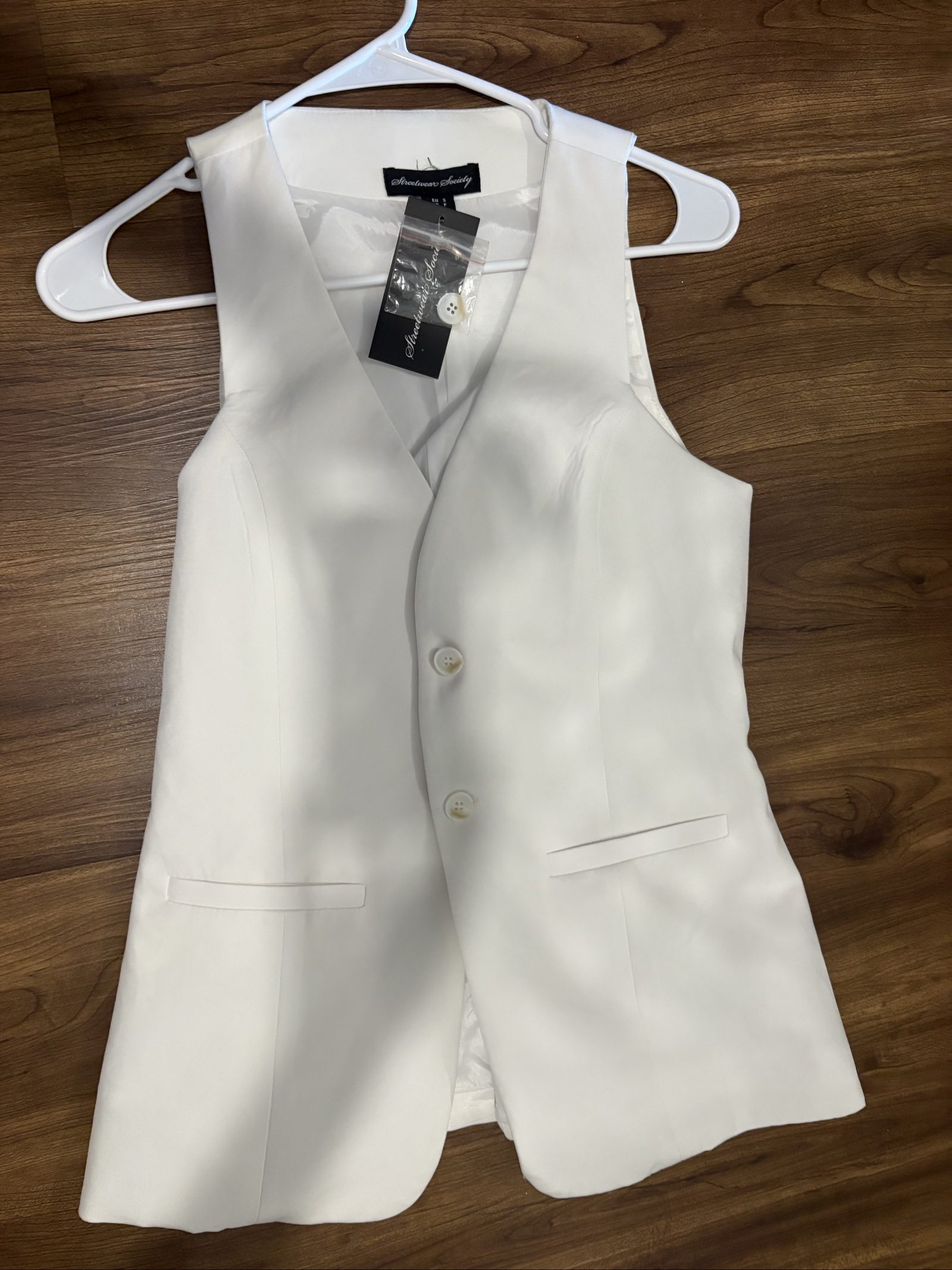 Women's Sleeveless Blazer Vest
