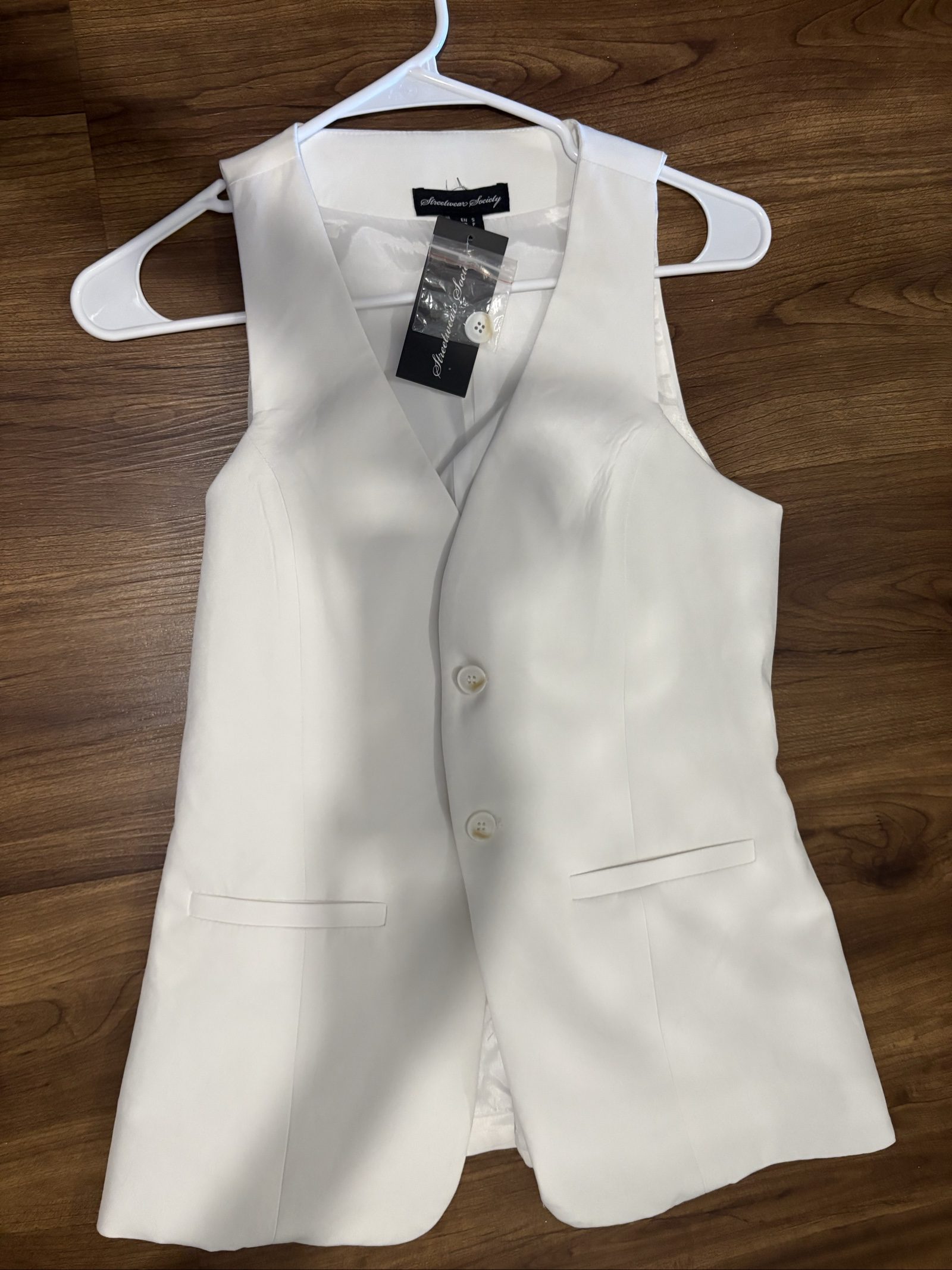 Women's Sleeveless Blazer Vest image 3