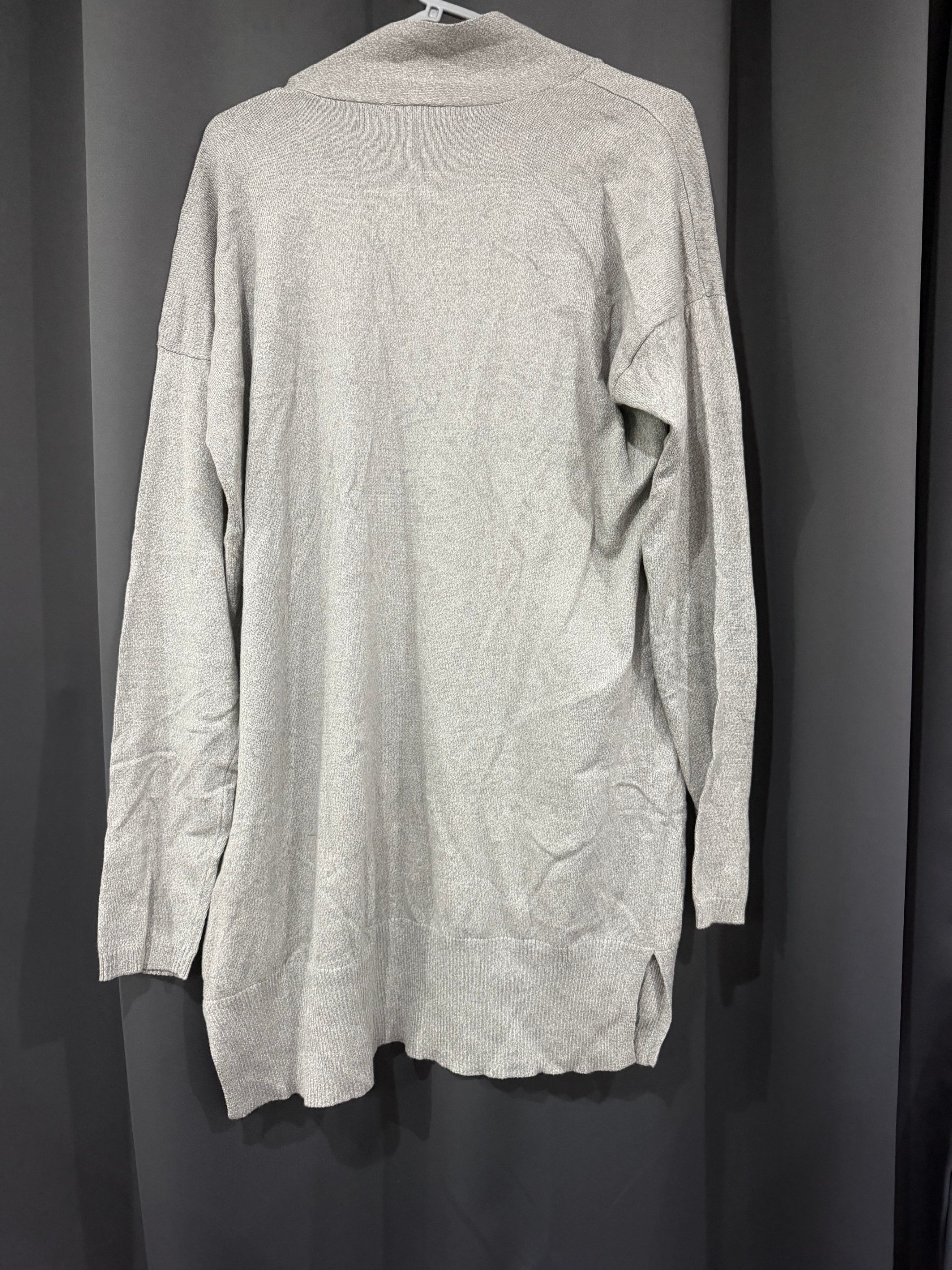 Esmara Grey Cotton Cardigan Large 18/20 image 4