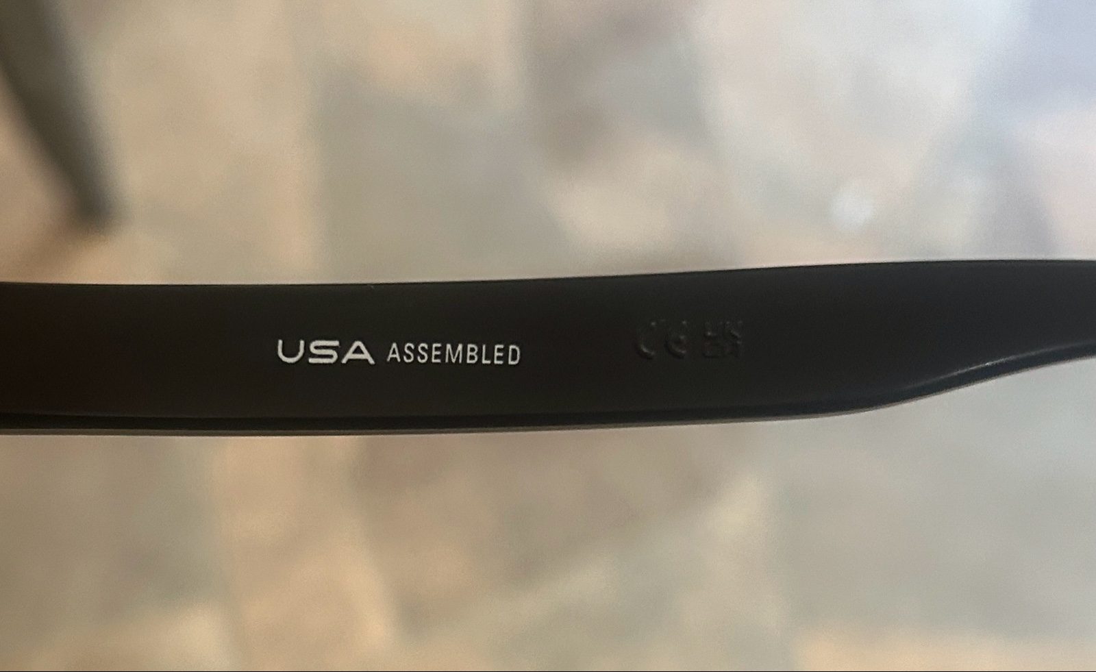 Oakley Black Holbrook Polarized Sunglasses 59mm USA Assembled image 4