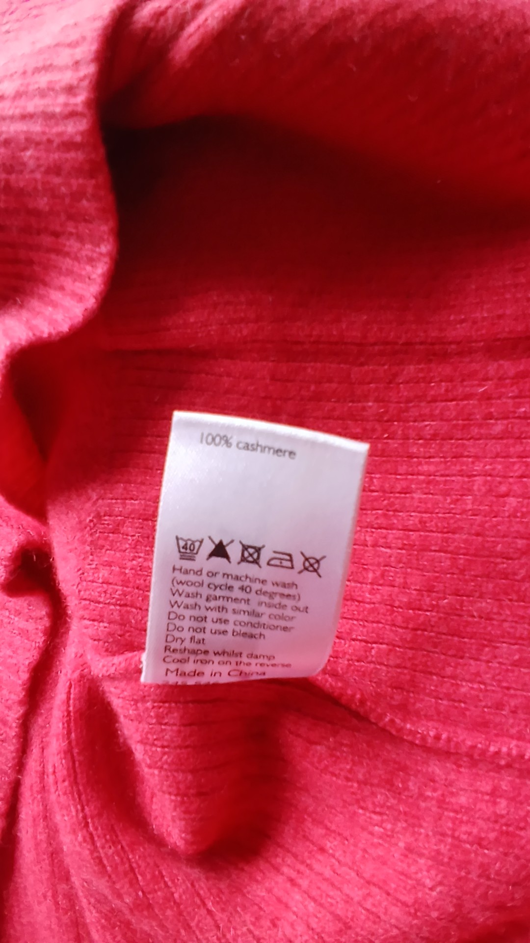 John Lewis Pink Cashmere Buttoned Cardigan image 5