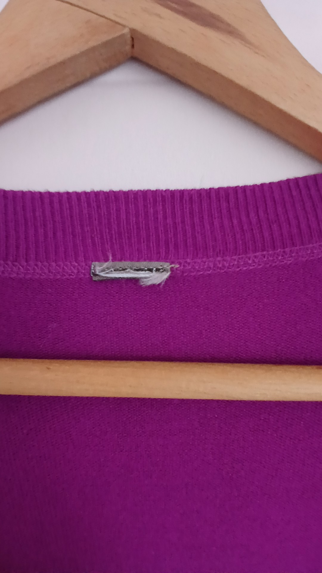 Purple Button Cardigan With Pockets image 4
