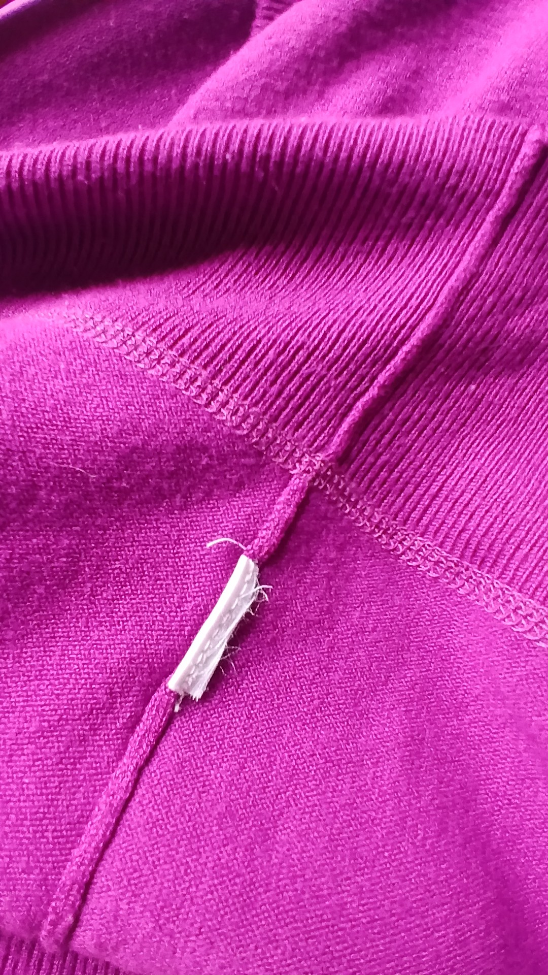 Purple Button Cardigan With Pockets image 5