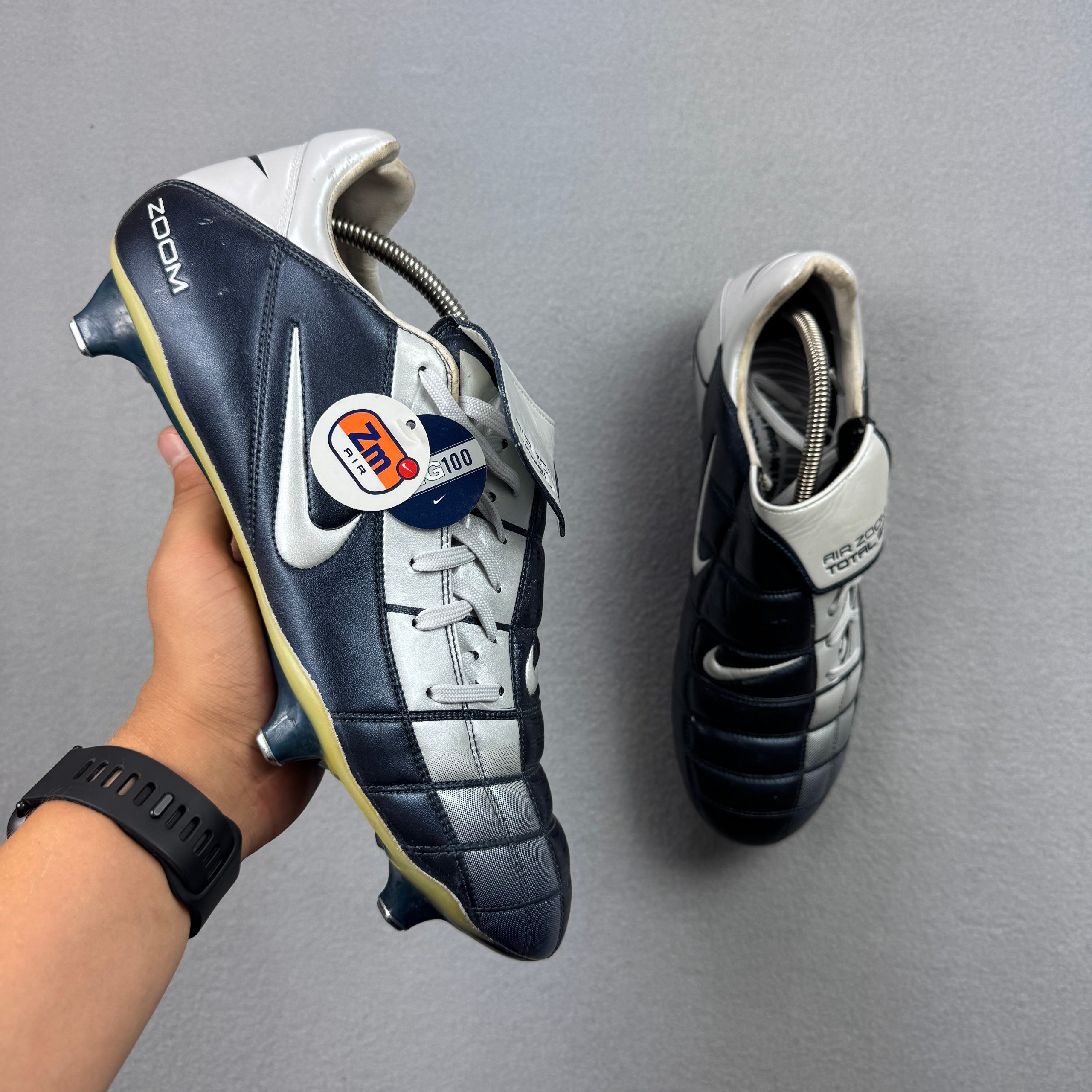 Nike Air Zoom Total 90 00s Football Boots New with tags Size 47.5 / 31cm
