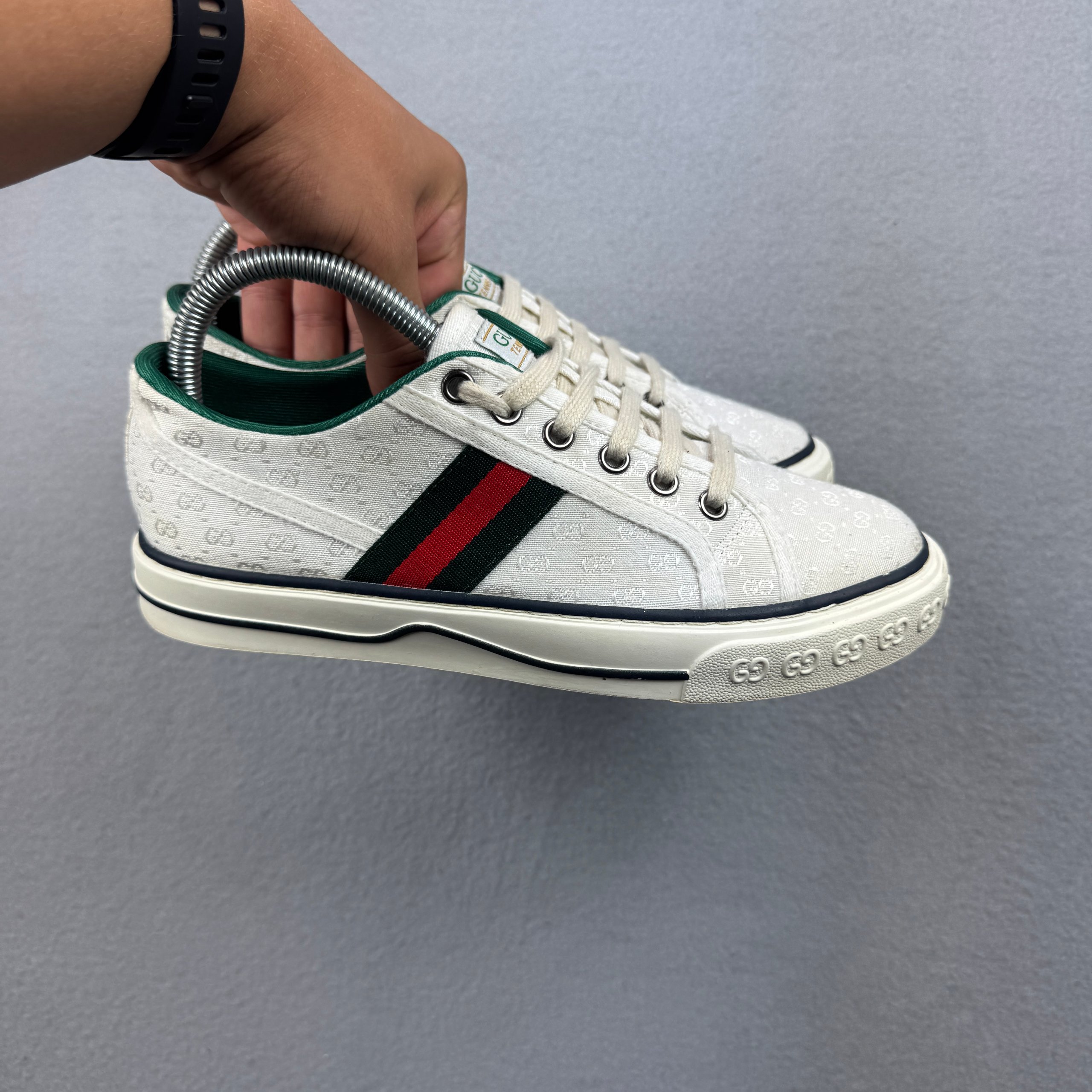 Gucci GG Canvas Tennis 1977 Monogram Sneakers Trainers Size 38 / 24cm image 2