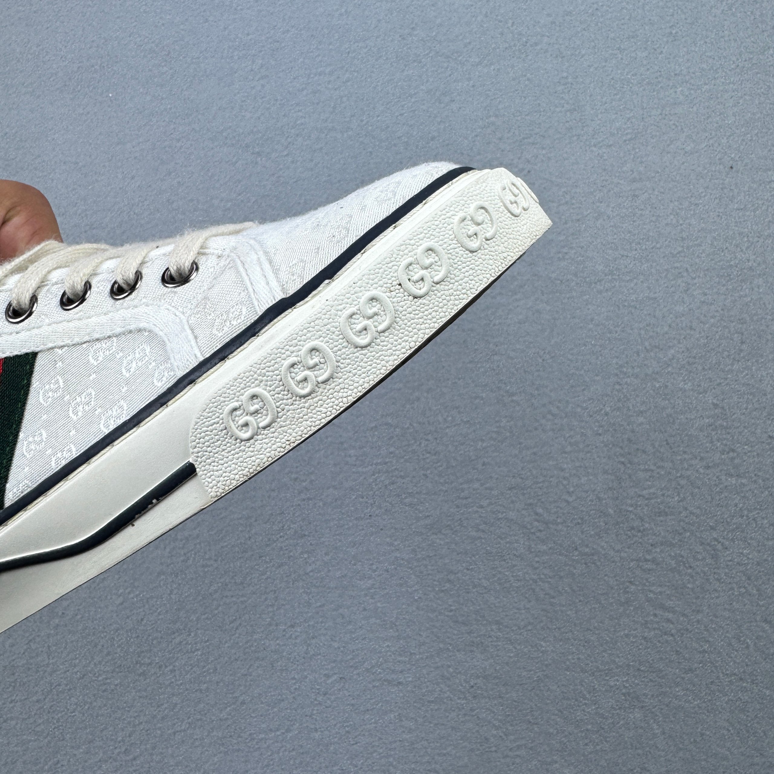 Gucci GG Canvas Tennis 1977 Monogram Sneakers Trainers Size 38 / 24cm image 5