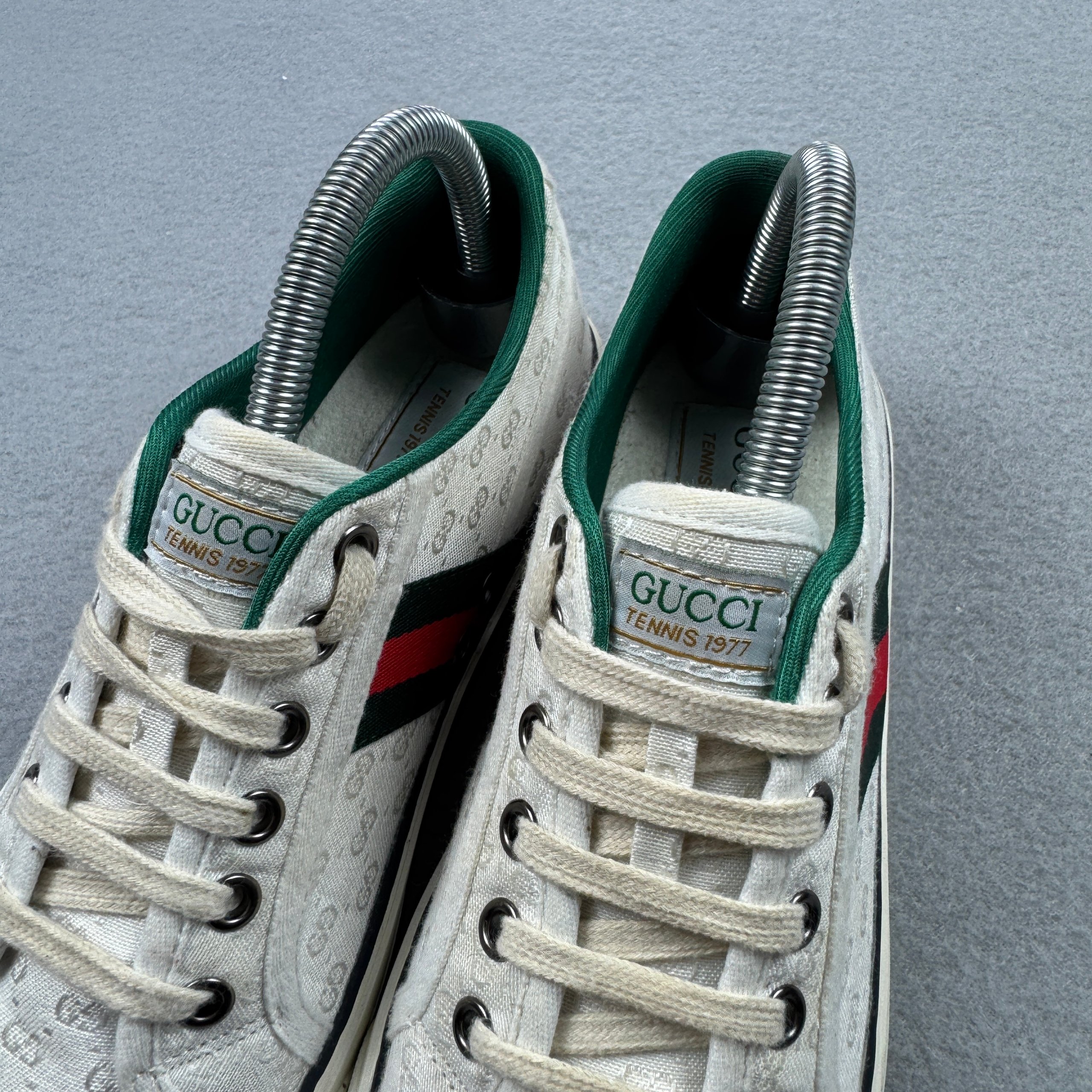 Gucci GG Canvas Tennis 1977 Monogram Sneakers Trainers Size 38 / 24cm image 6