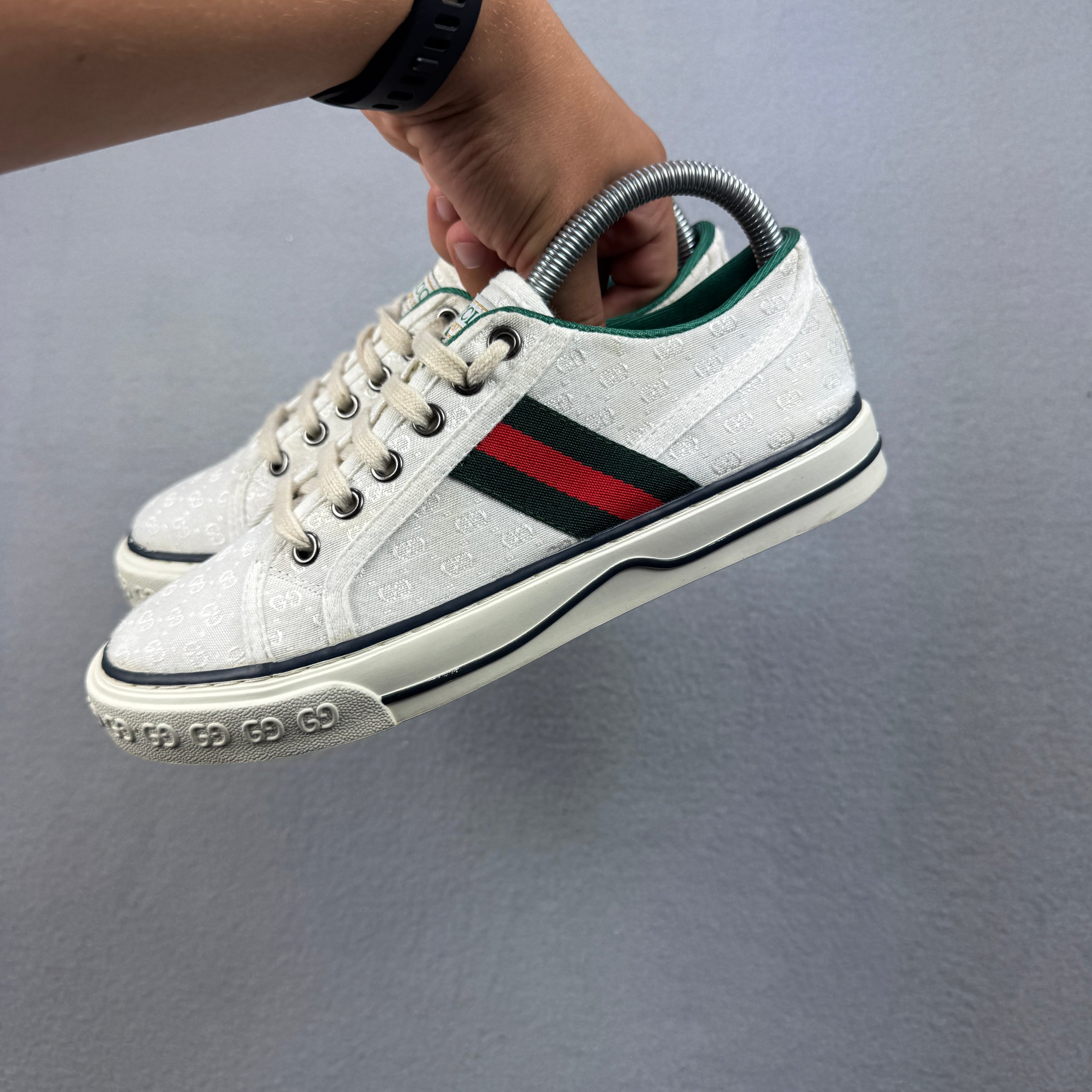 Gucci GG Canvas Tennis 1977 Monogram Sneakers Trainers Size 38 / 24cm image 7