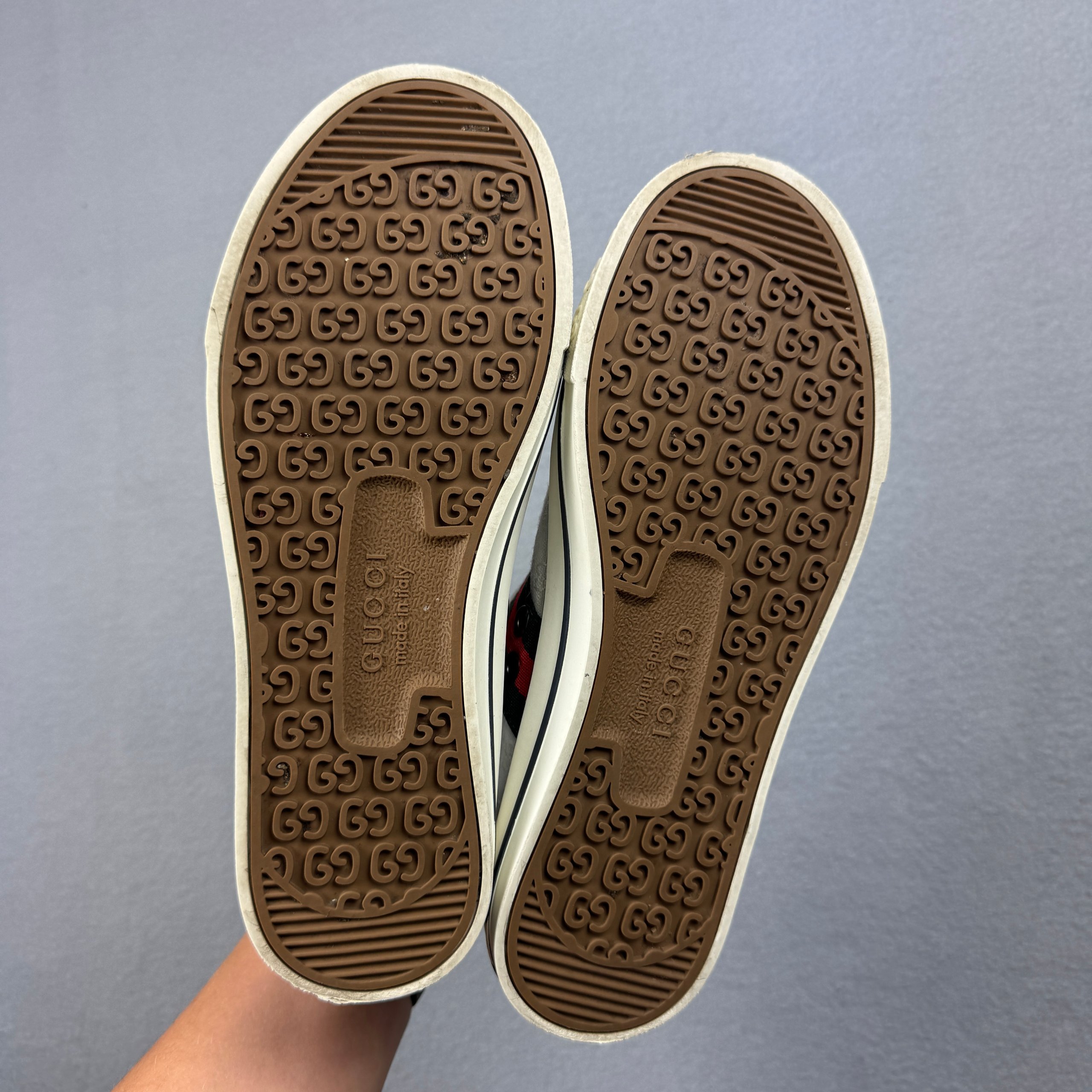 Gucci GG Canvas Tennis 1977 Monogram Sneakers Trainers Size 38 / 24cm image 9