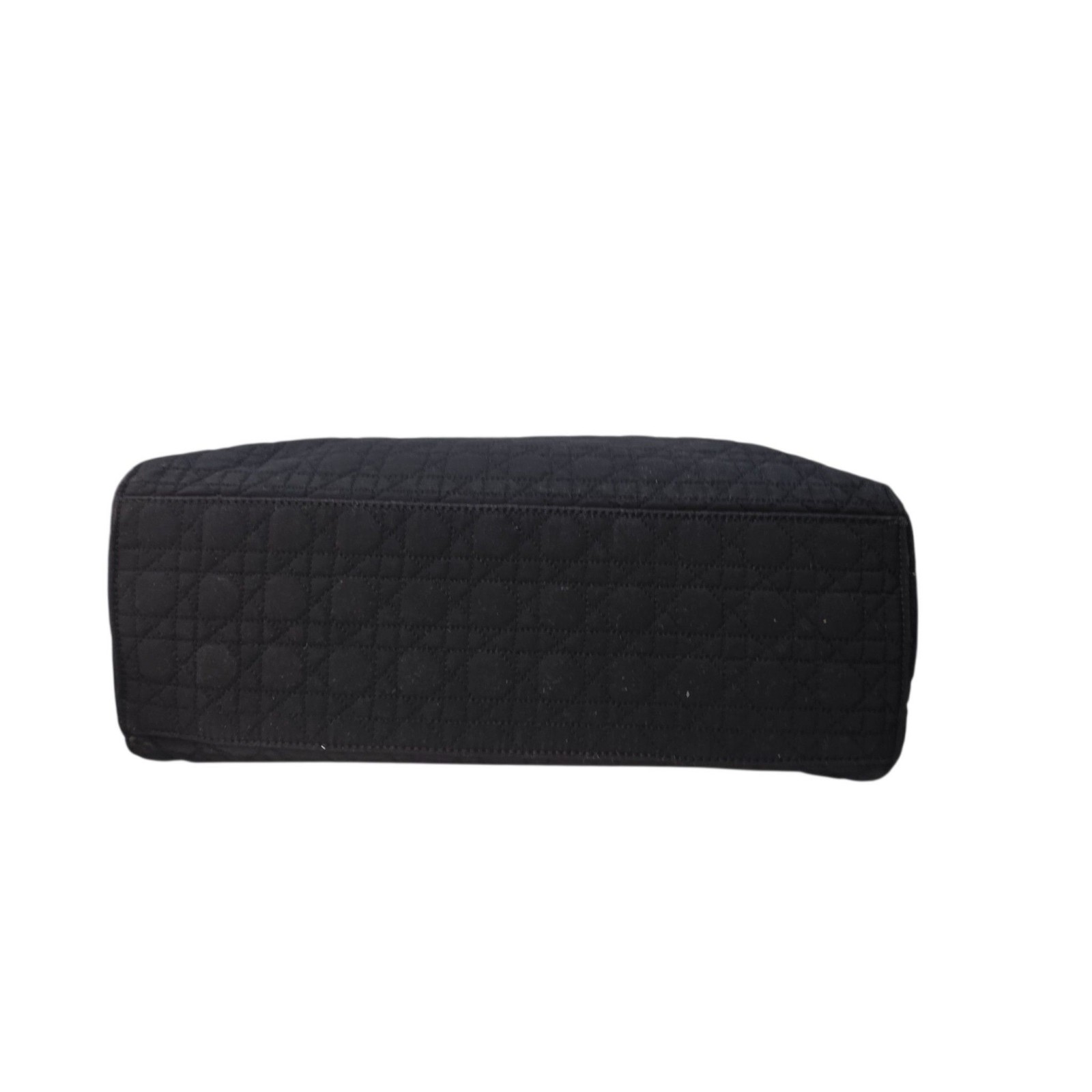 Christian Dior Black Quilted Nylon Tote Bag Medium image 6