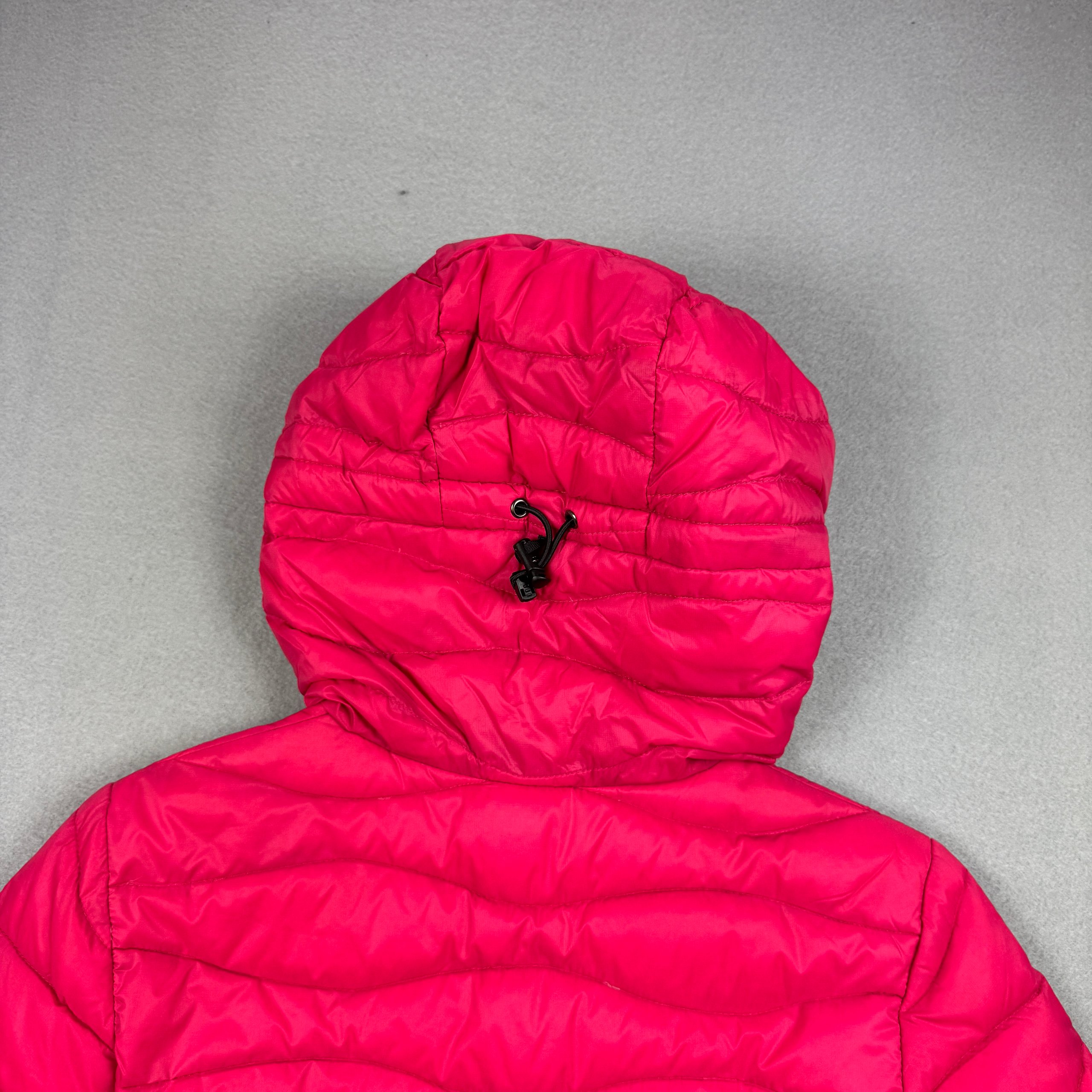 46 Nord Pink Hooded Lightweight Puffer Jacket Women`s Size 36 / S image 7