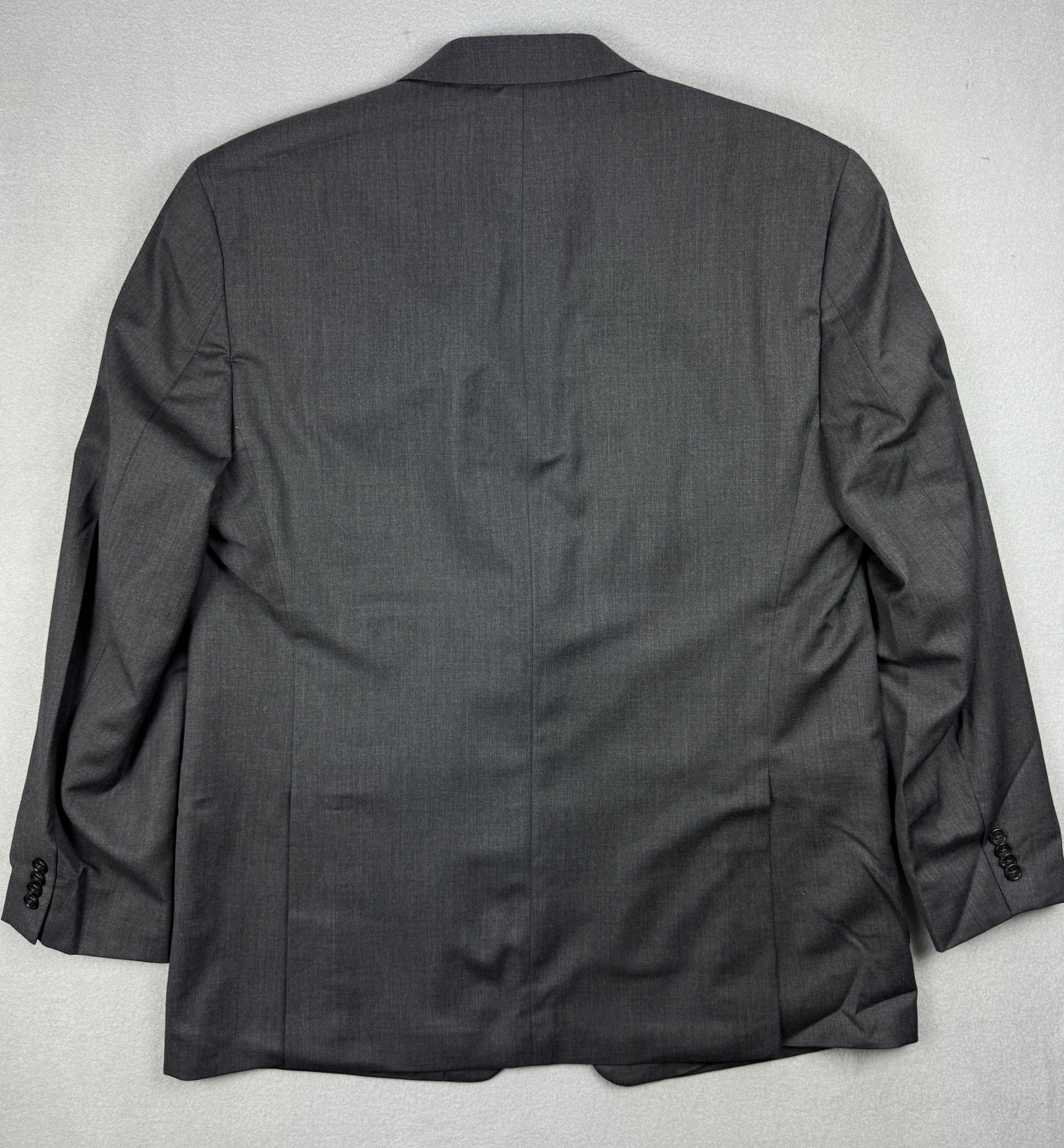 New Michael Kors Men's Grey Wool Blazer Size 46L / XXL image 2