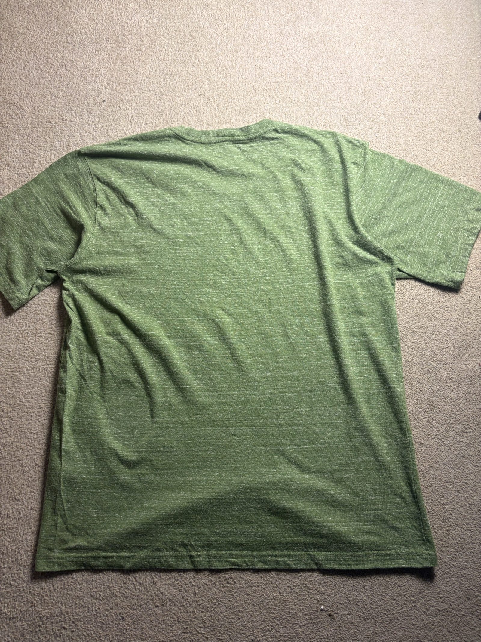 Carhartt Green Loose Fit Cotton Polyester T-Shirt Large image 6