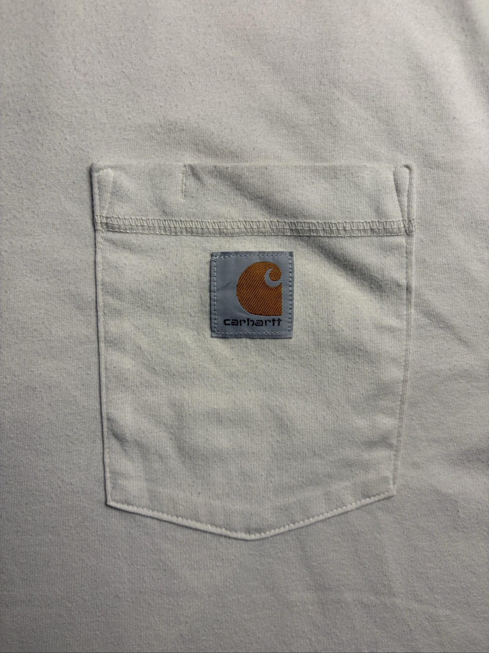 Carhartt Men's White Relaxed Fit Cotton Polyester T-Shirt 2XL Tall image 2