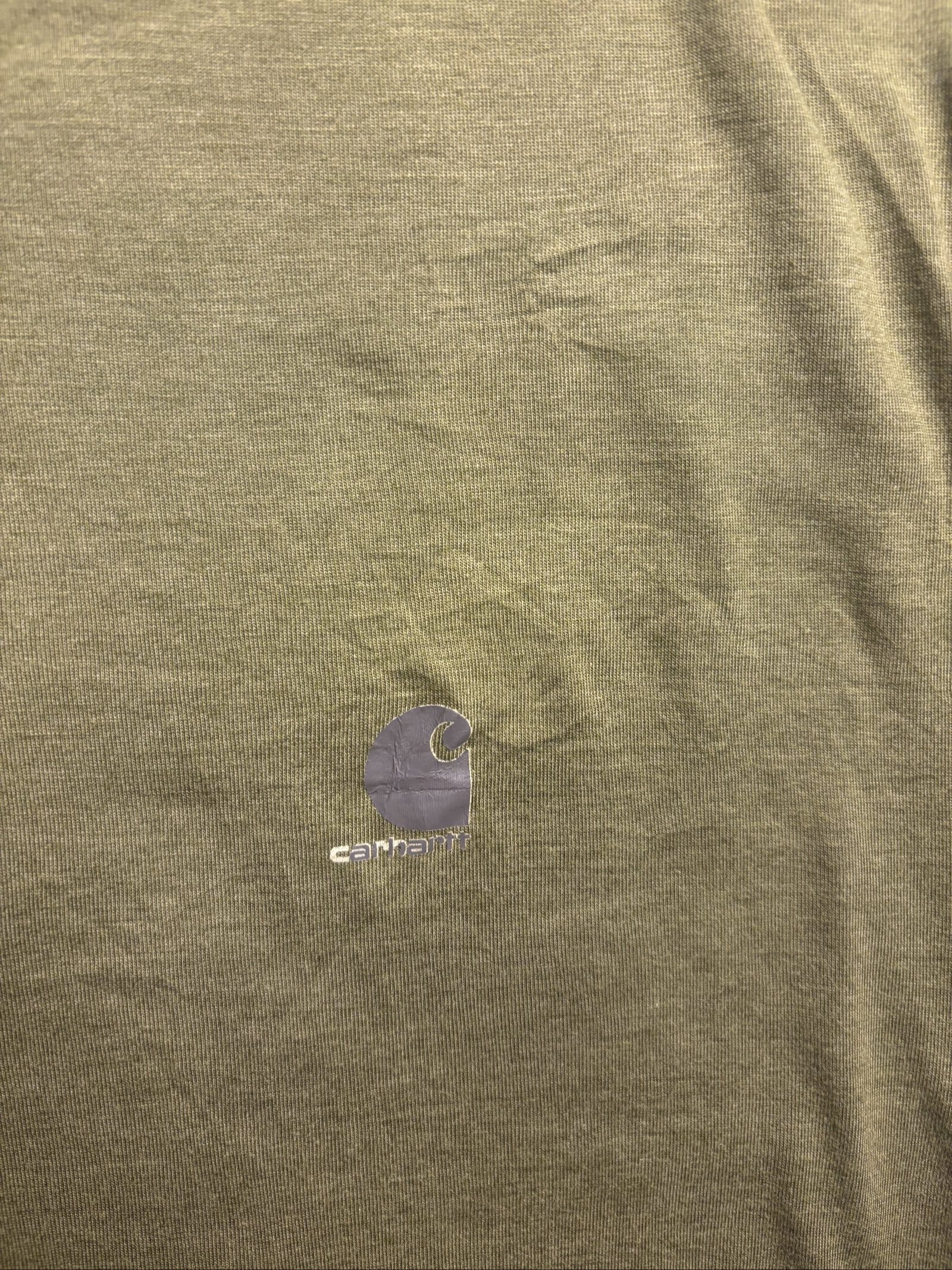 Carhartt Green Relaxed Fit Cotton & Polyester T-Shirt Large image 2