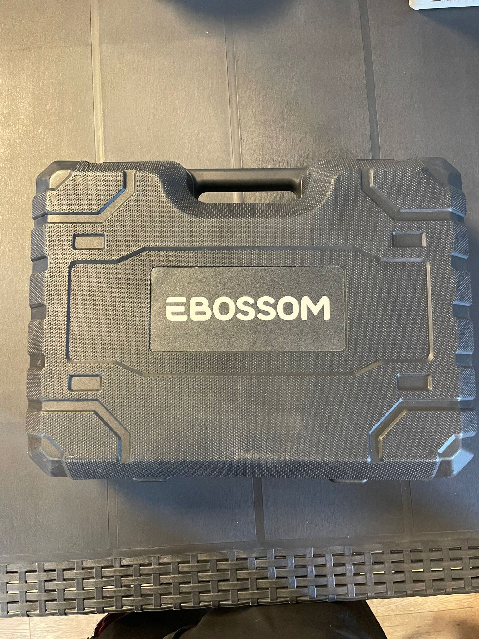 Krachtige EBOSSOM Accu Hogedrukreiniger – Complete Set in Koffer image 2