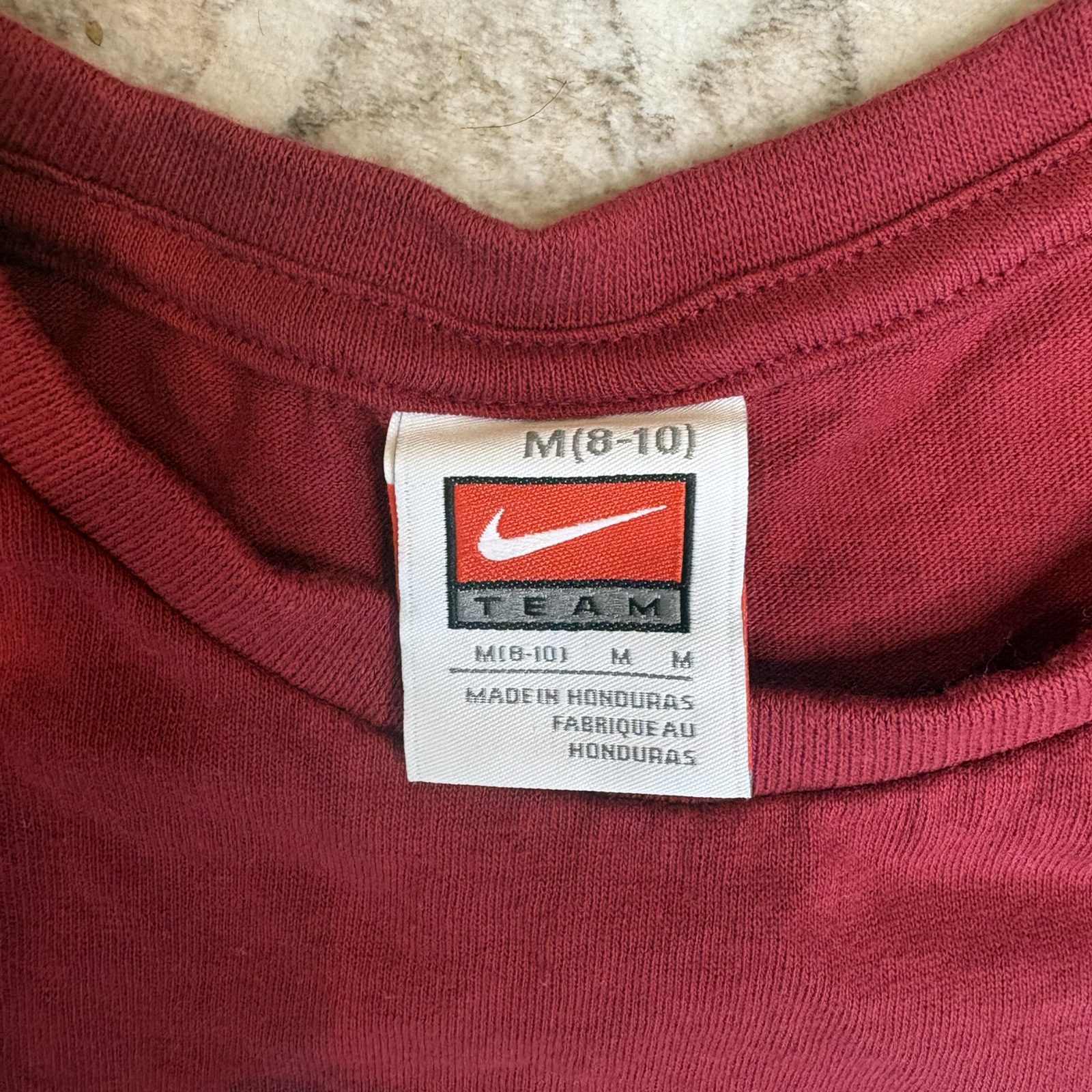 Nike Maroon Washington State Team T-Shirt Medium image 2