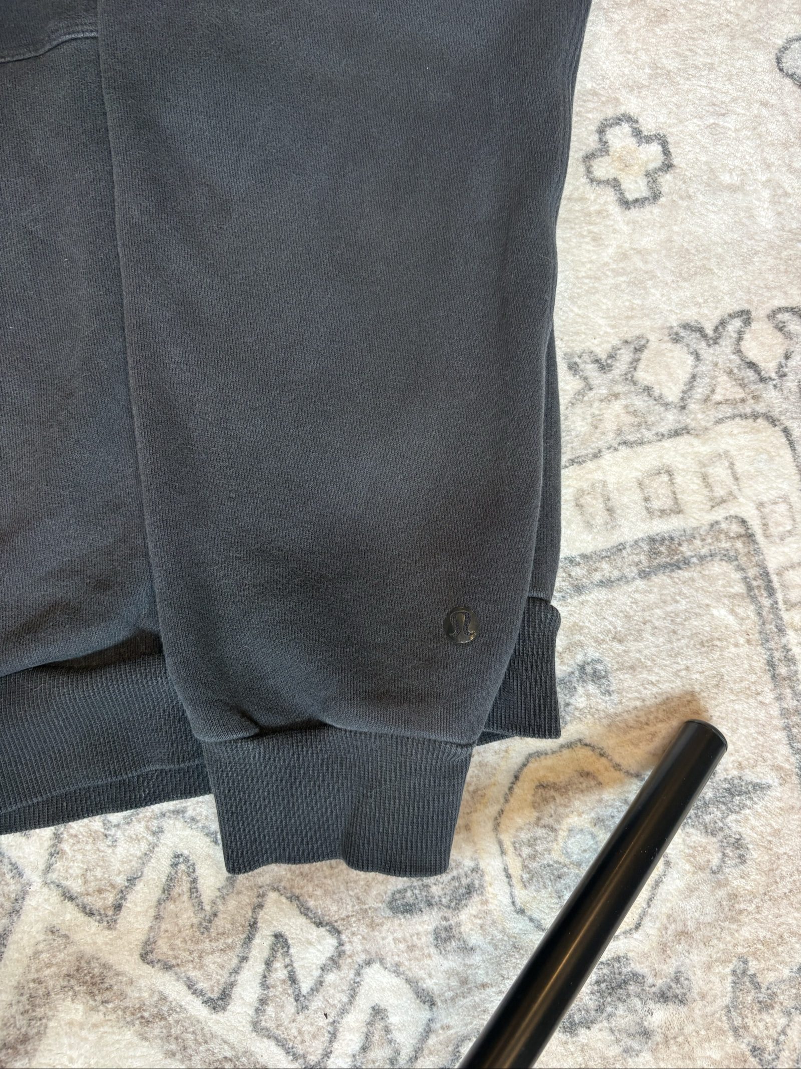 Lululemon Black Hoodie Sweatshirt Large image 2