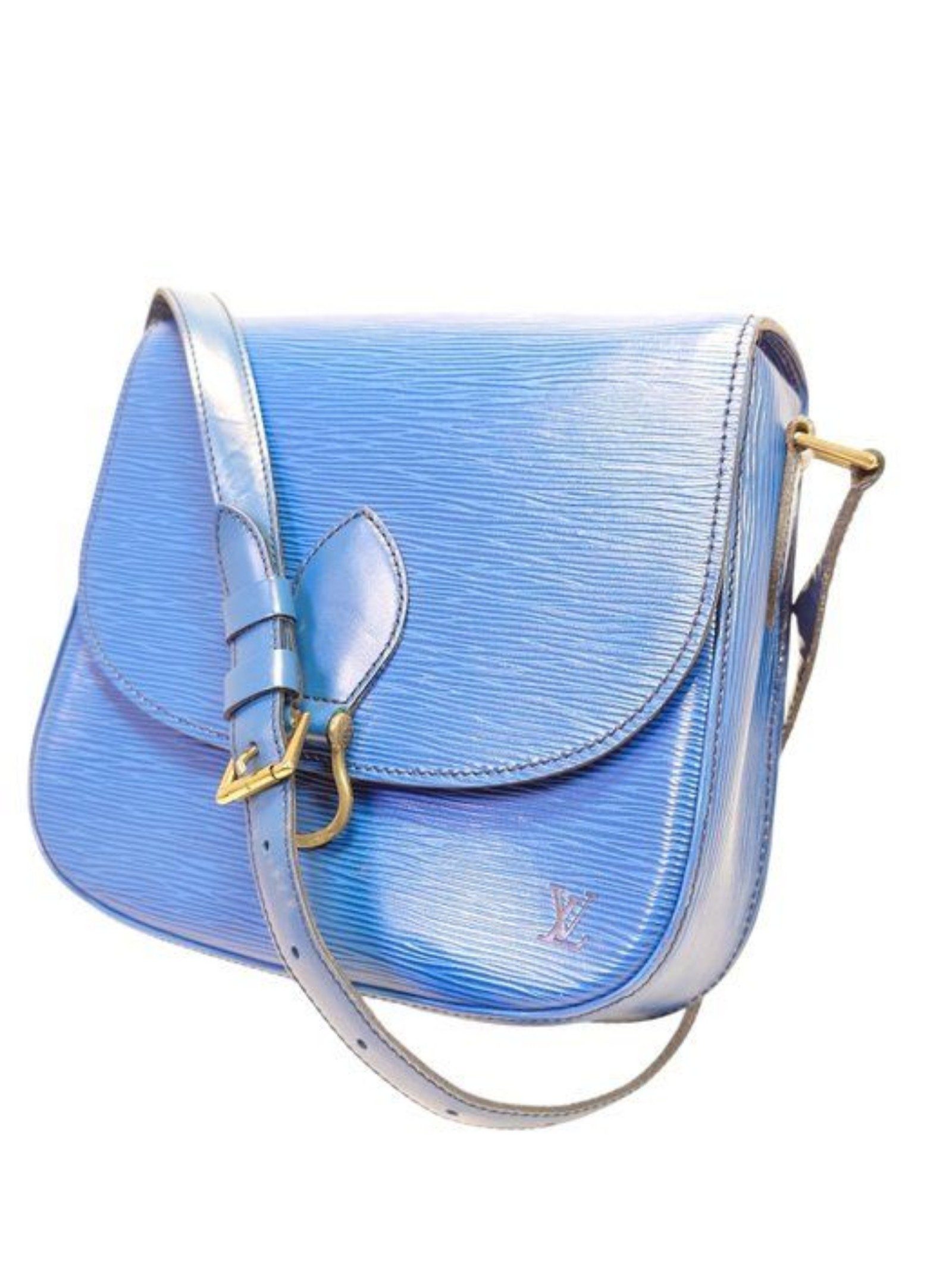 Louis Vuitton Blue Epi Leather Crossbody Bag image 2