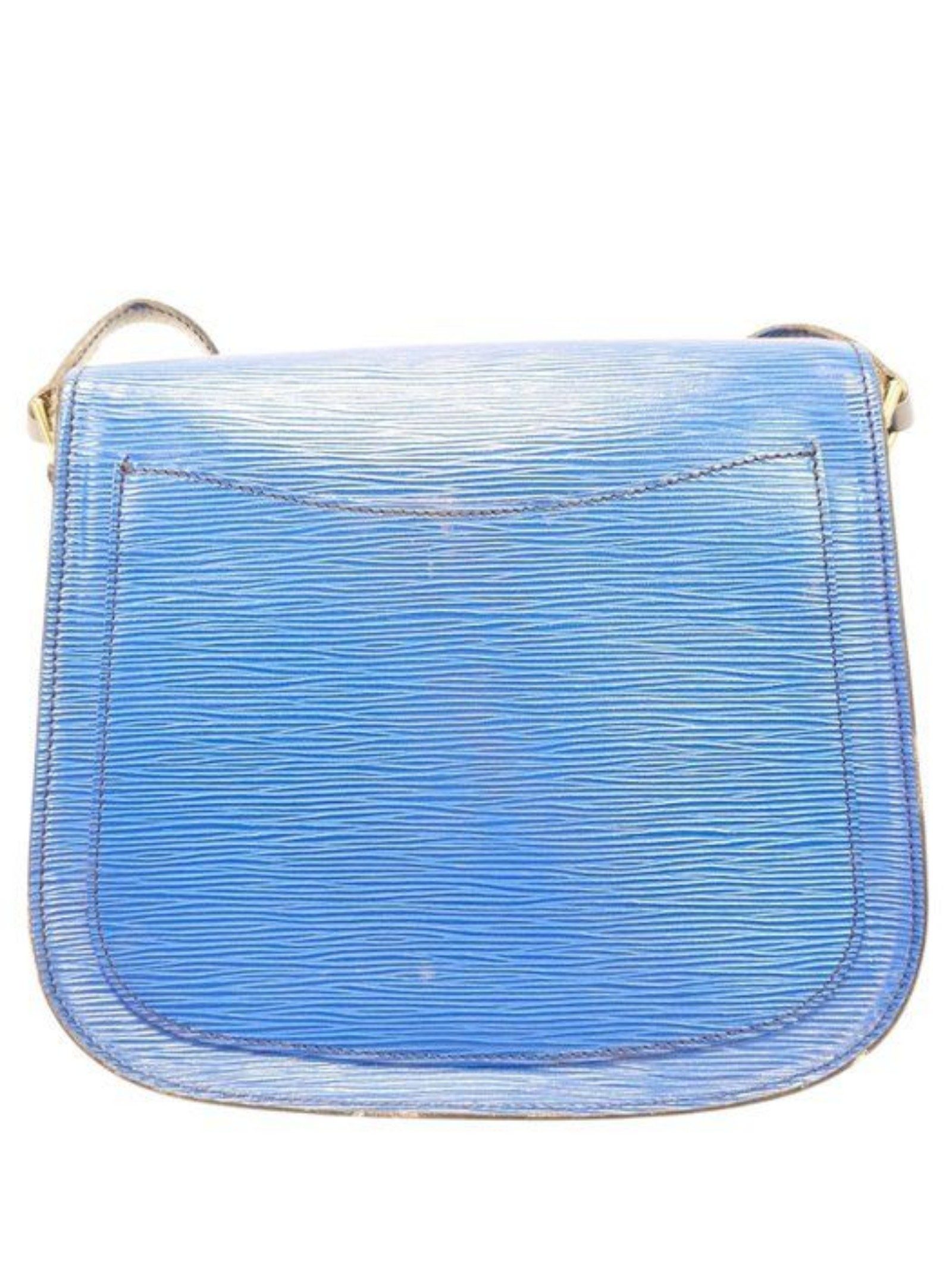 Louis Vuitton Blue Epi Leather Crossbody Bag image 3