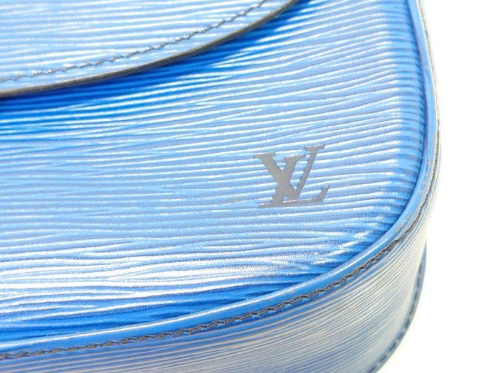 Louis Vuitton Blue Epi Leather Crossbody Bag image 4
