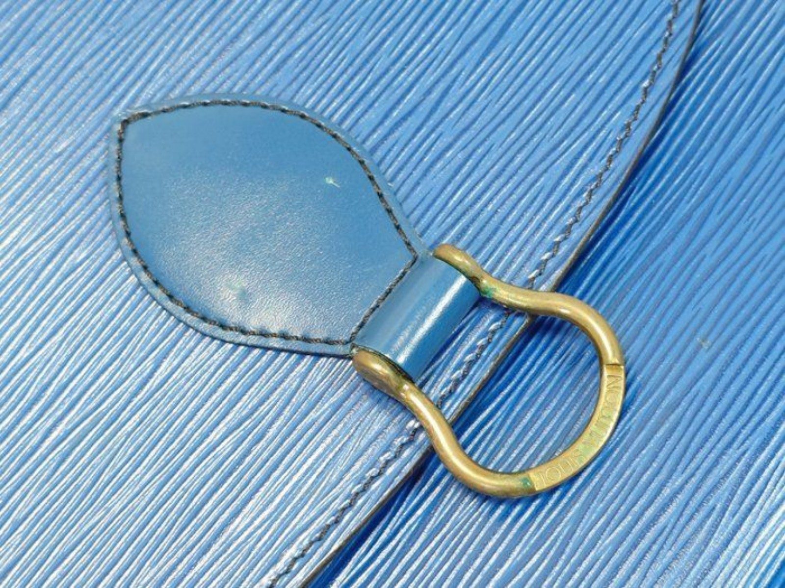 Louis Vuitton Blue Epi Leather Crossbody Bag image 5