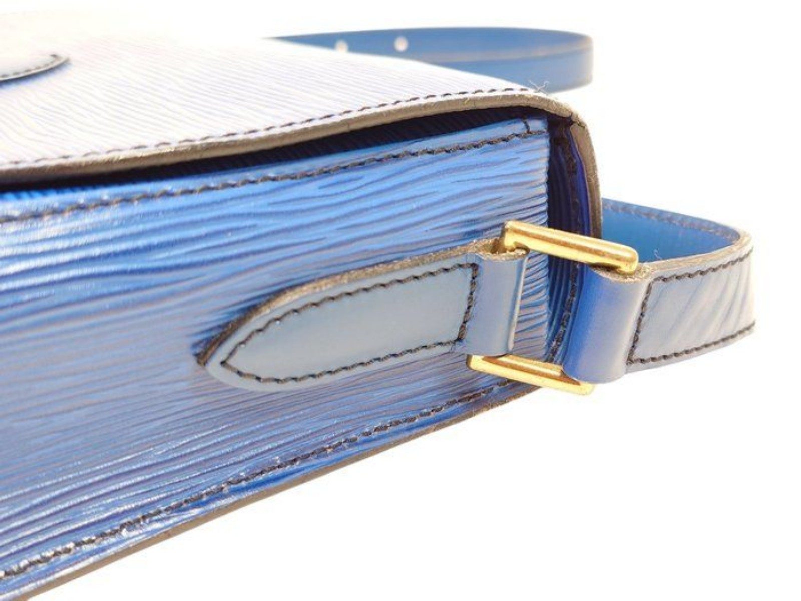 Louis Vuitton Blue Epi Leather Crossbody Bag image 9