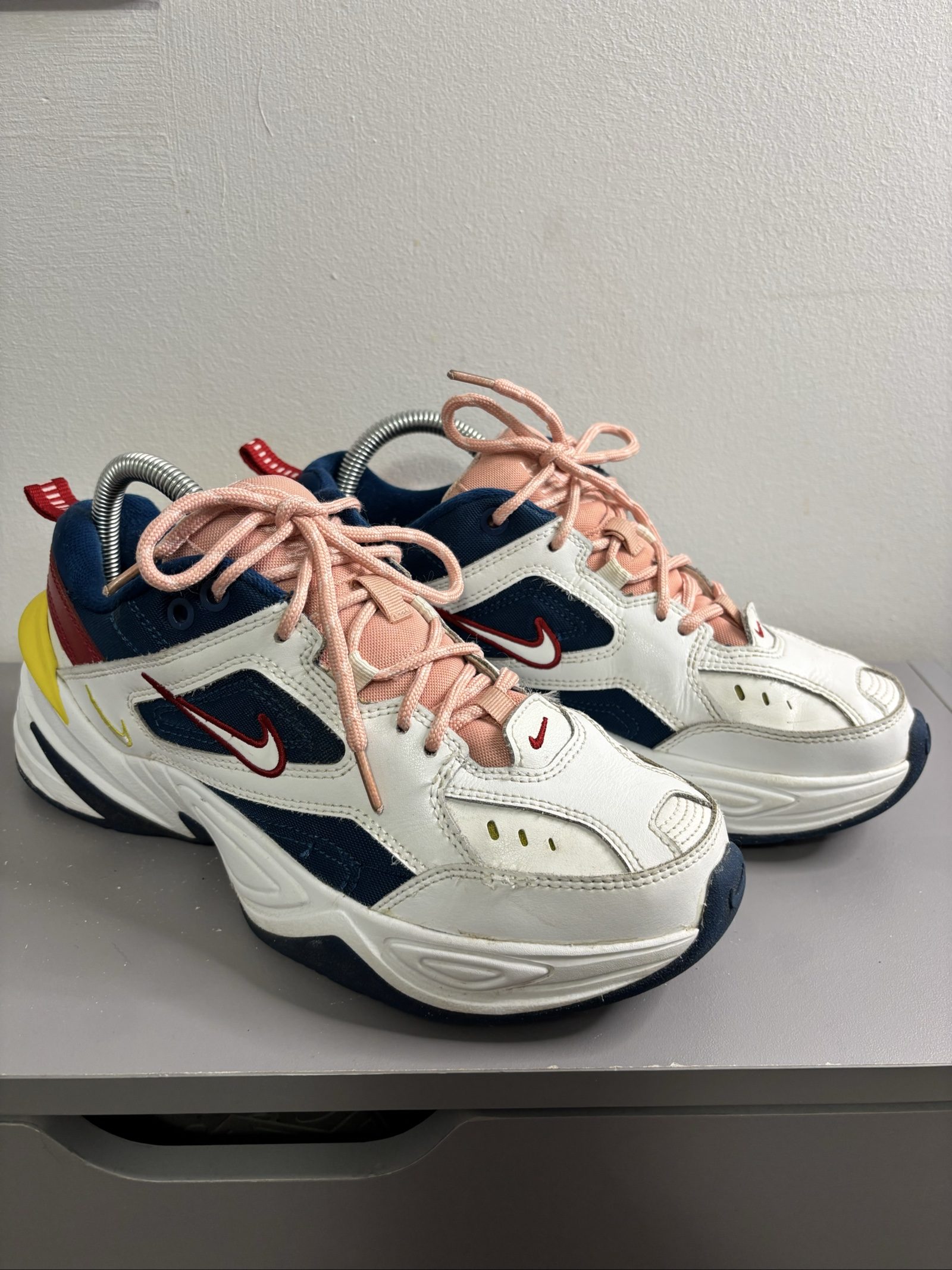 Nike multi colour M2K Tekno Trainers Uk 5.5