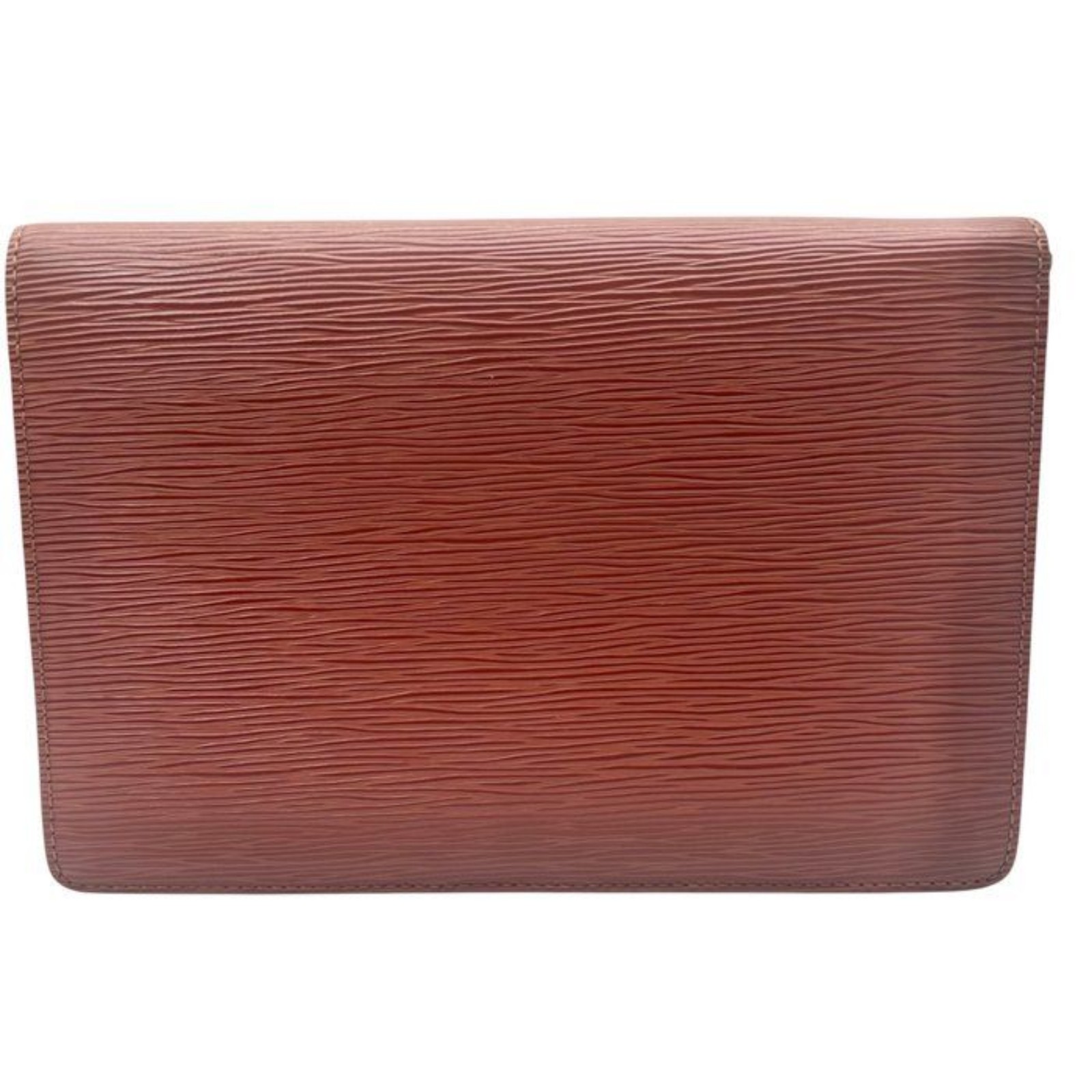 Louis Vuitton Dragonne Serie Brown Epi Leather Pochette Bag unisex image 3