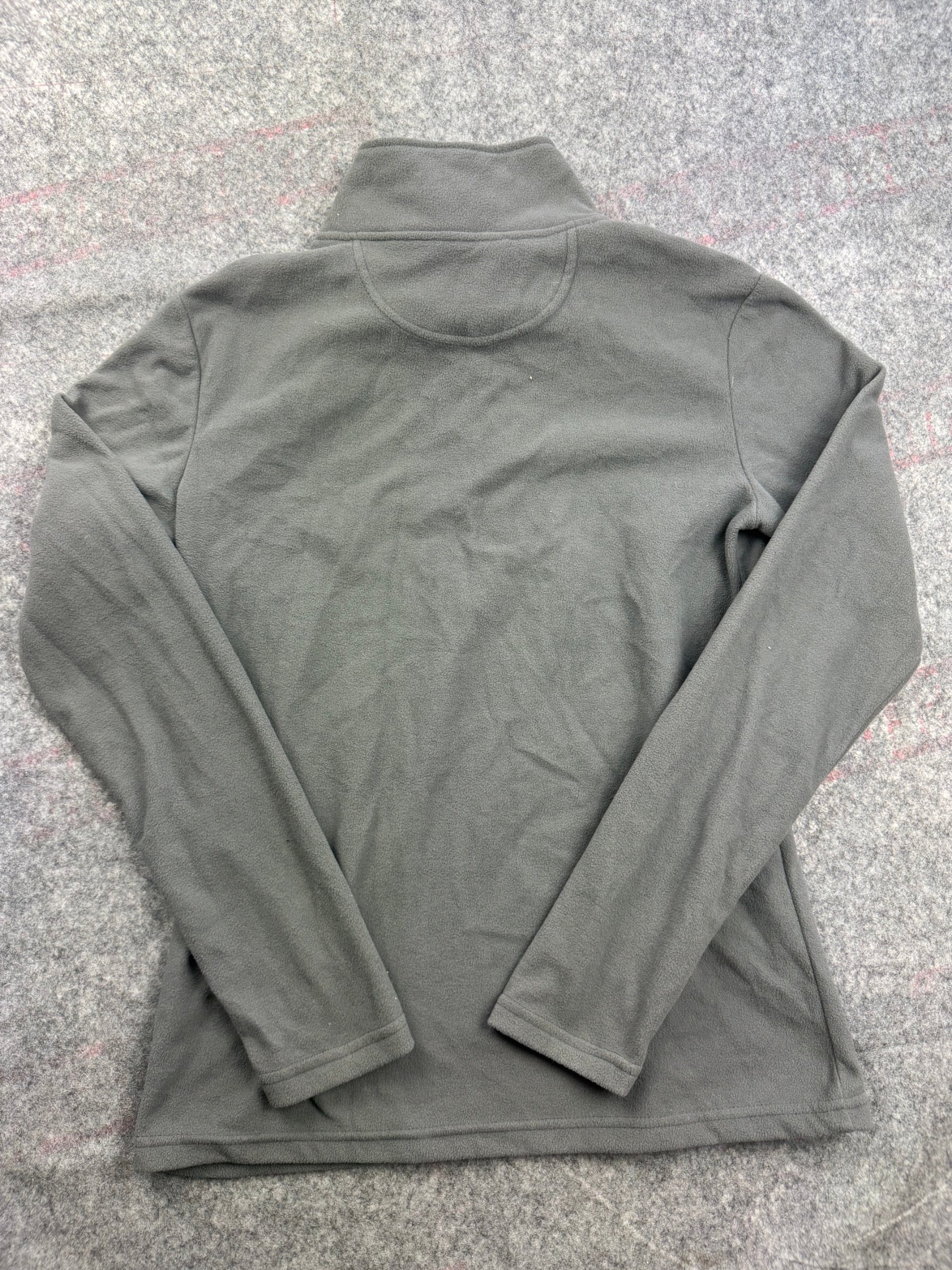 Peter Storm Grey 1/4 Zip Fleece Jumper Women’s UK 12 Teal Zip image 4