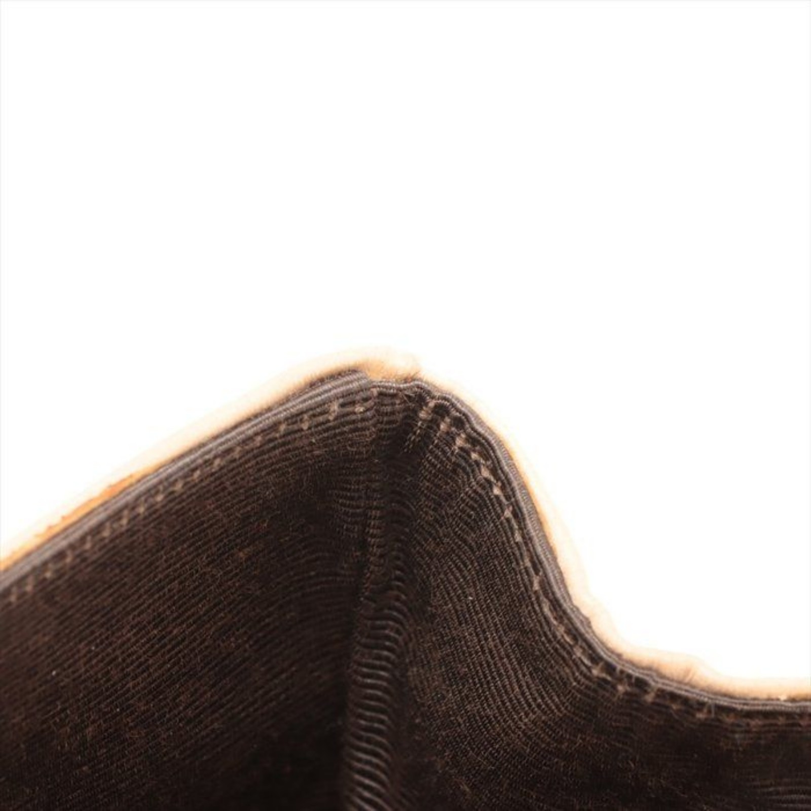 CHANEL Timeless/Classique Half Moon Shoulder Bag Beige Matelassé Leather 23cm image 9