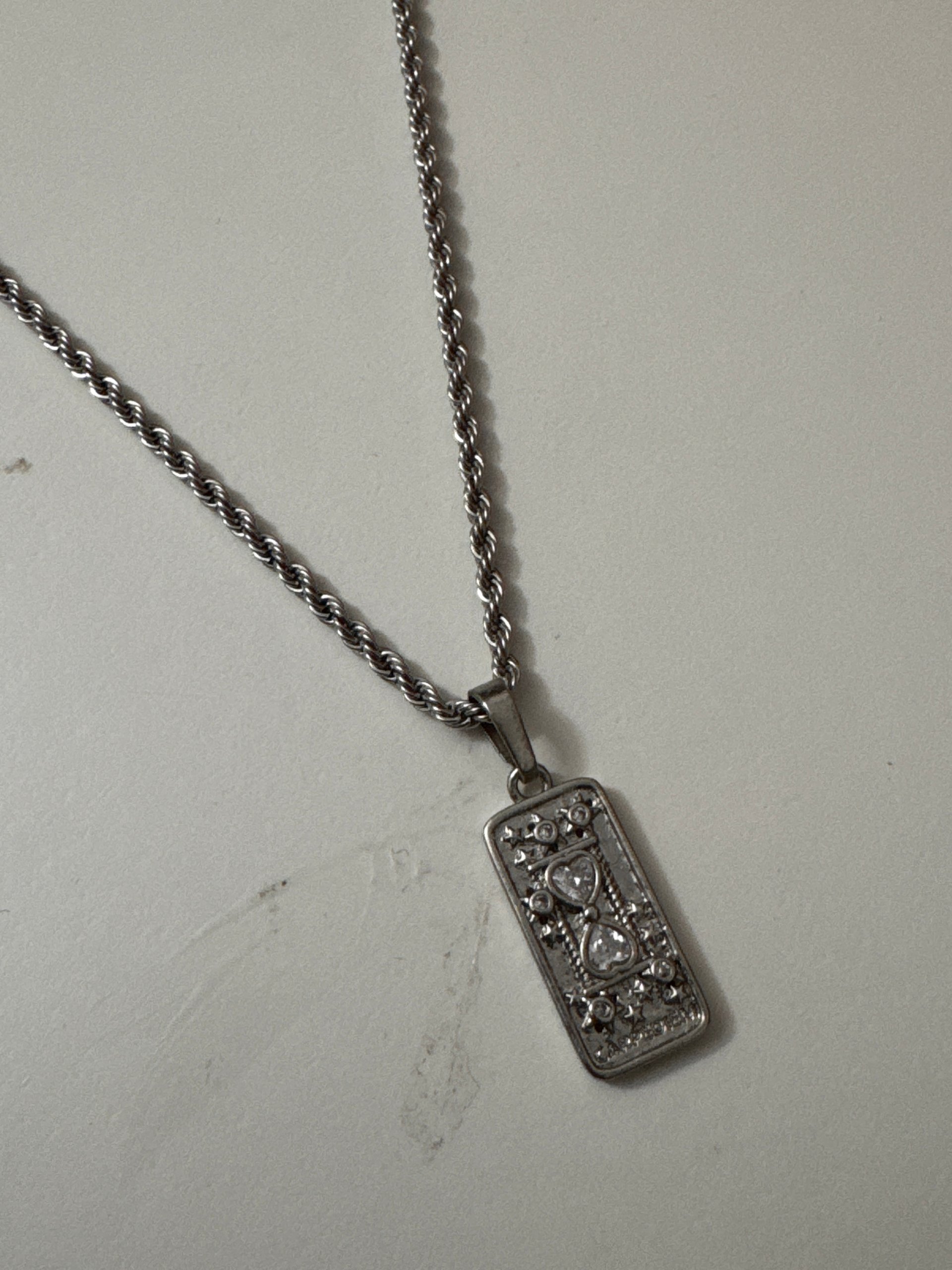 Silver Carpe Diem Pendant Necklace Unisex image 8